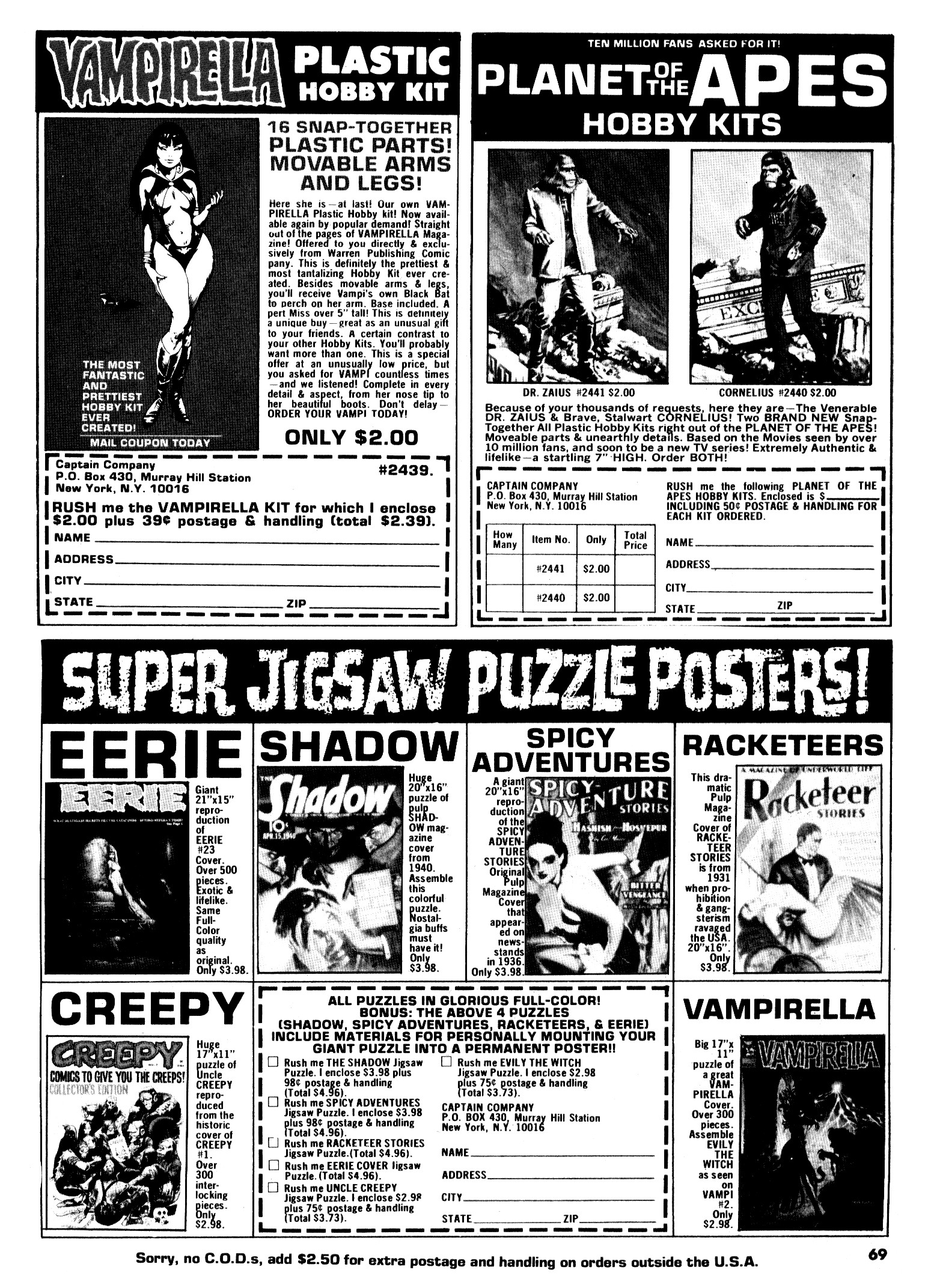 Read online Vampirella (1969) comic -  Issue #27 - 69