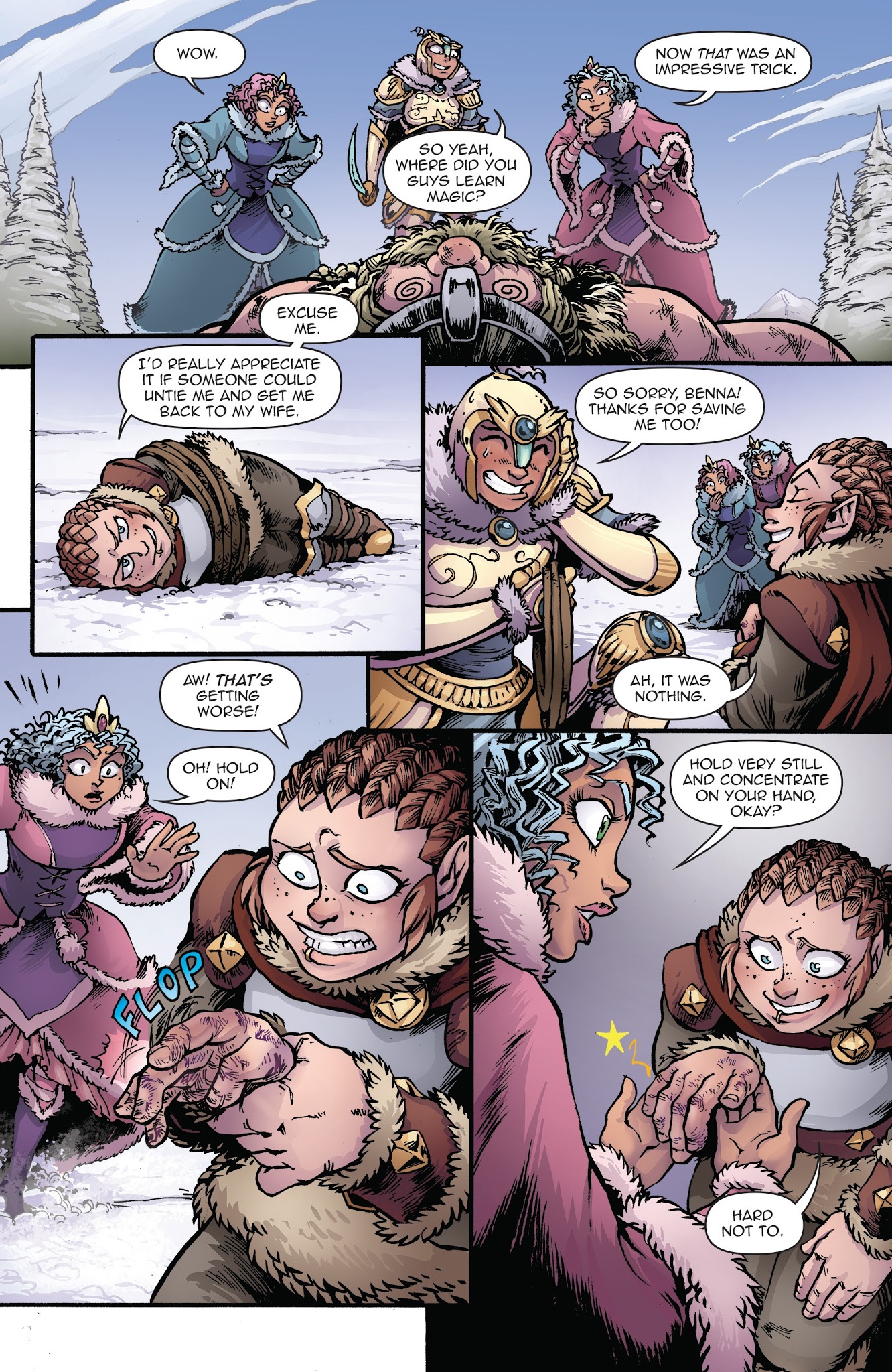 Read online Princeless: Make Yourself (2017) comic -  Issue #3 - 14