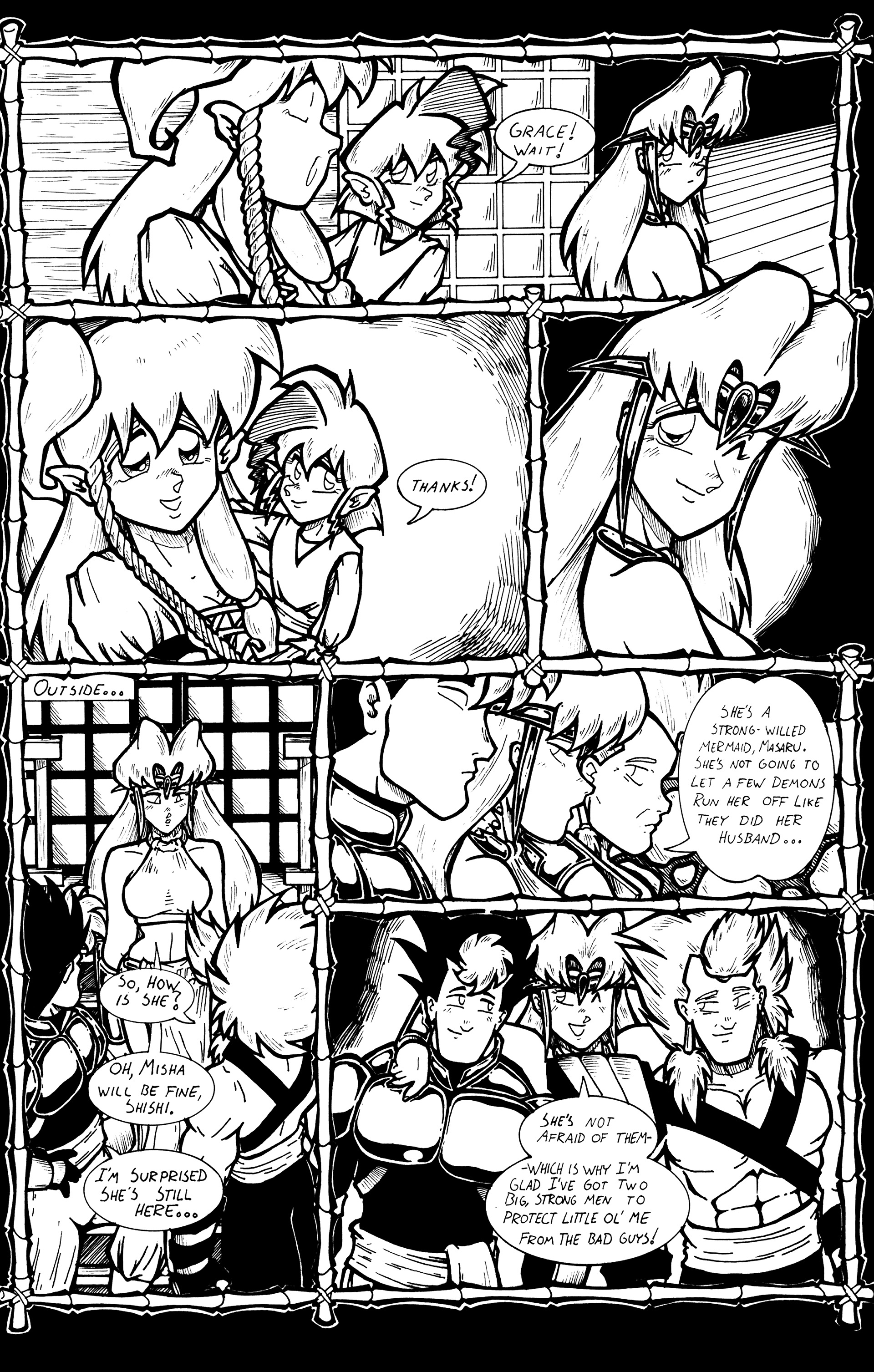 Read online Druid Warrior Grace comic -  Issue # Full - 18