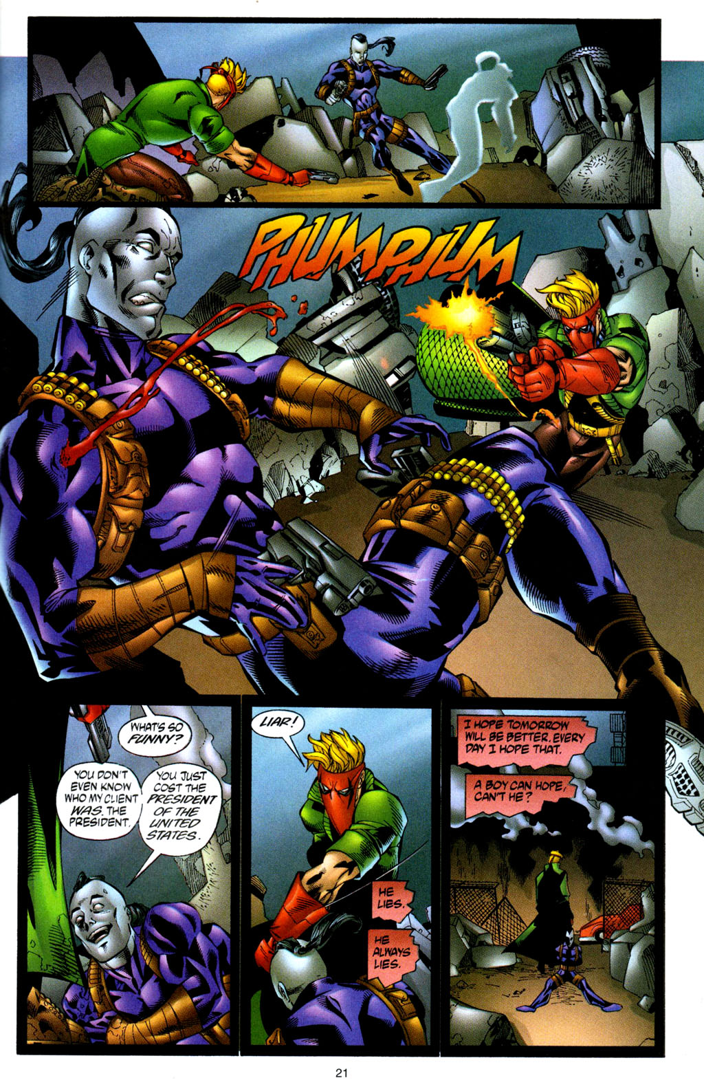 Read online Grifter (1996) comic -  Issue #11 - 22