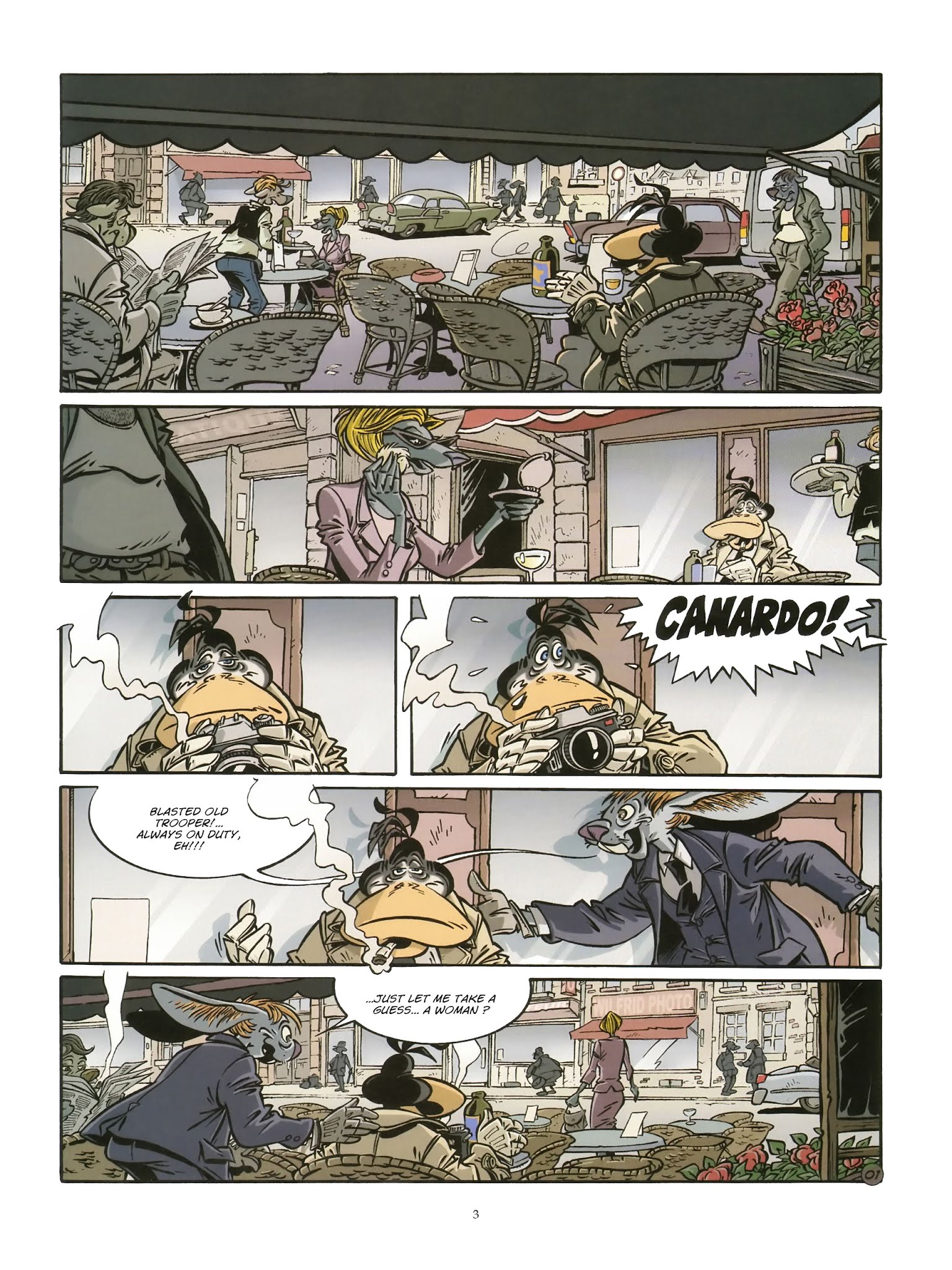 Read online Une enquête de l'inspecteur Canardo comic -  Issue #17 - 5