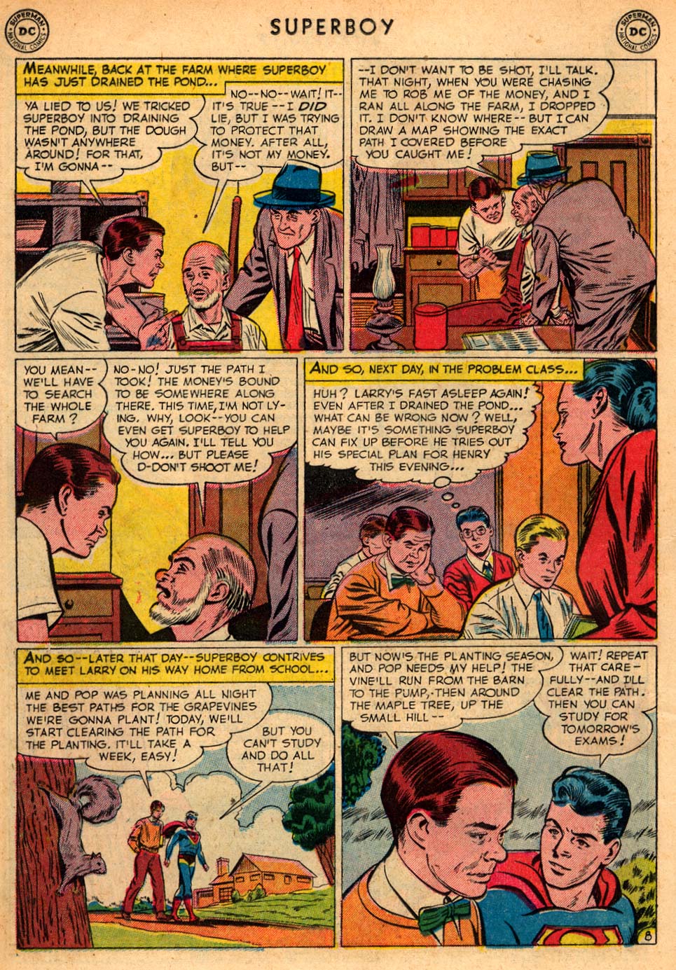 Read online Superboy (1949) comic -  Issue #15 - 22