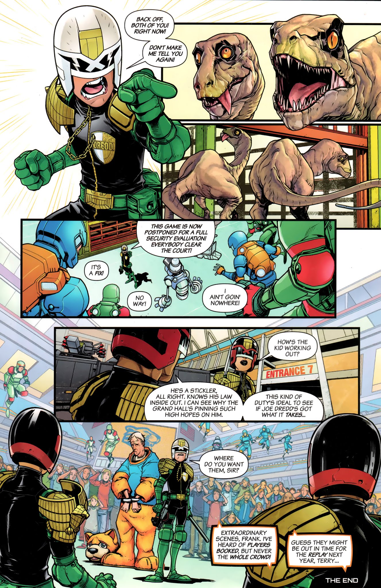 Read online Free Comic Book Day 2018 comic -  Issue # 2000AD - 8