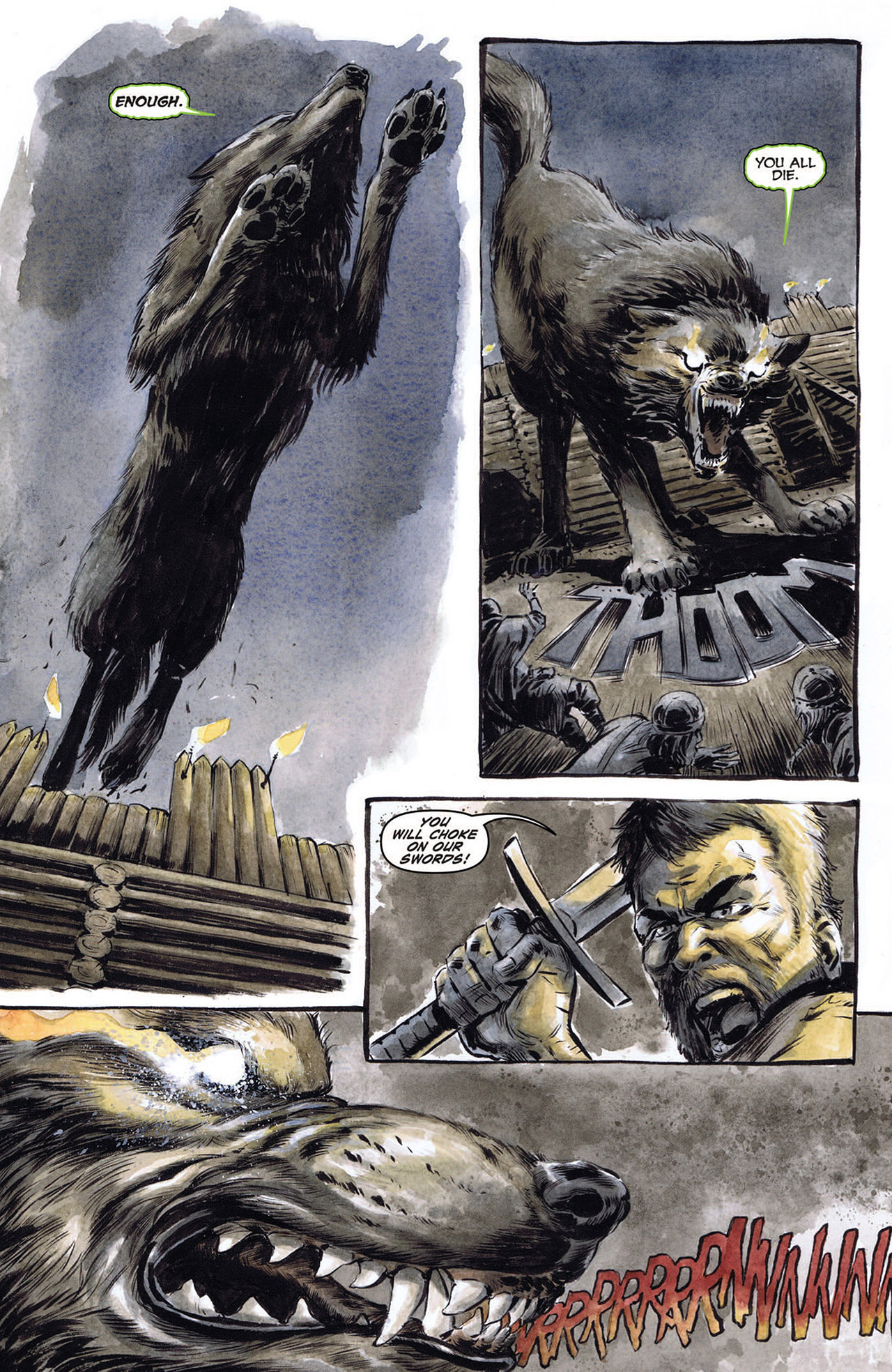 Read online Night of 1000 Wolves comic -  Issue #3 - 11