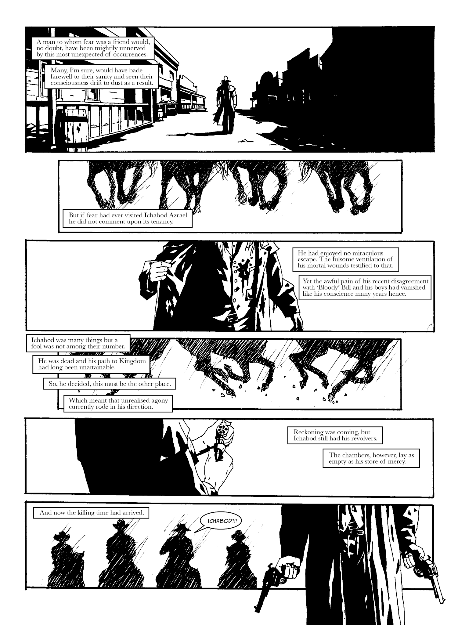 Read online The Grievous Journey of Ichabod Azrael (and the DEAD LEFT in His WAKE) comic -  Issue # TPB - 13