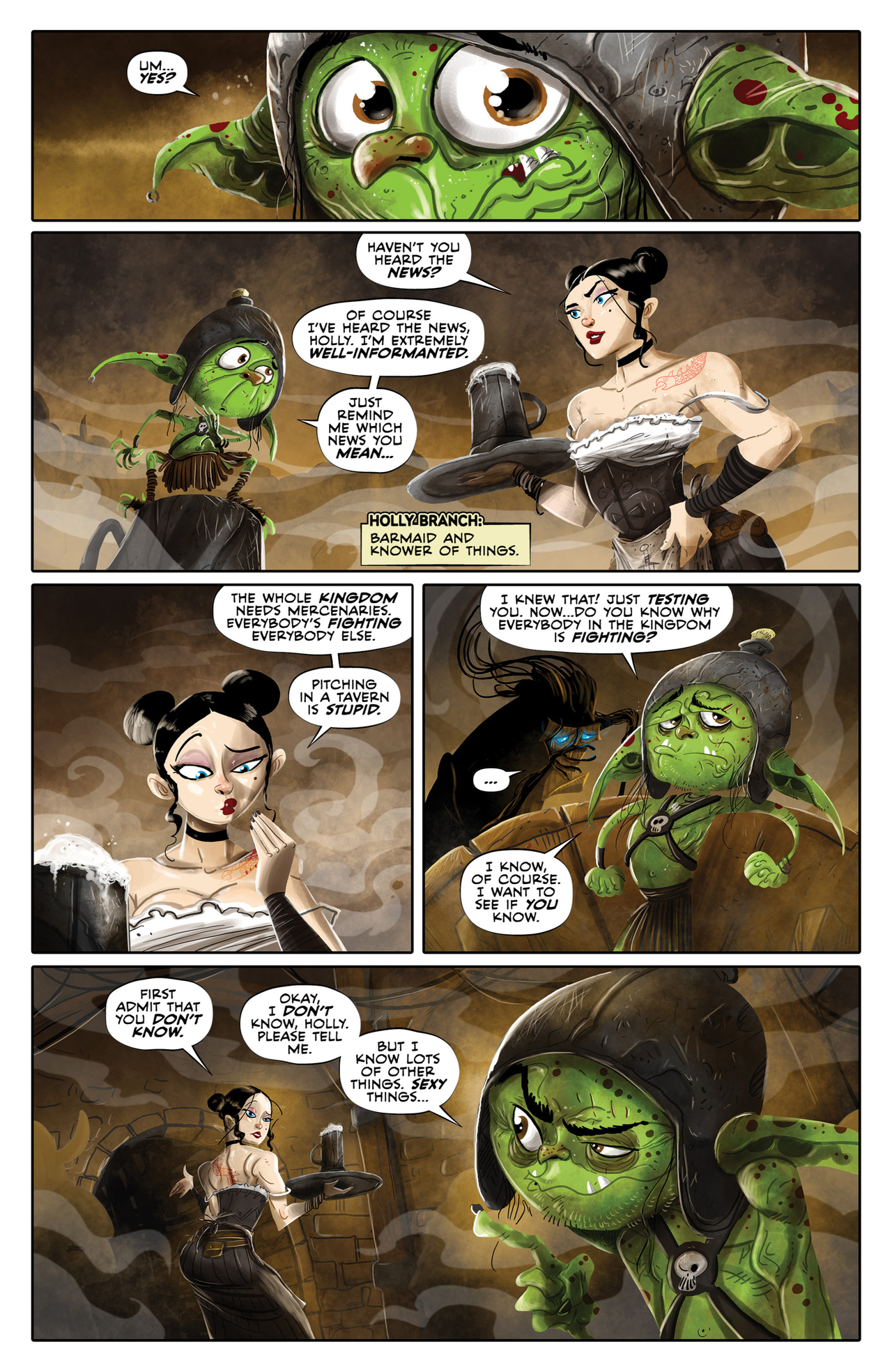 Read online Claim comic -  Issue #1 - 8