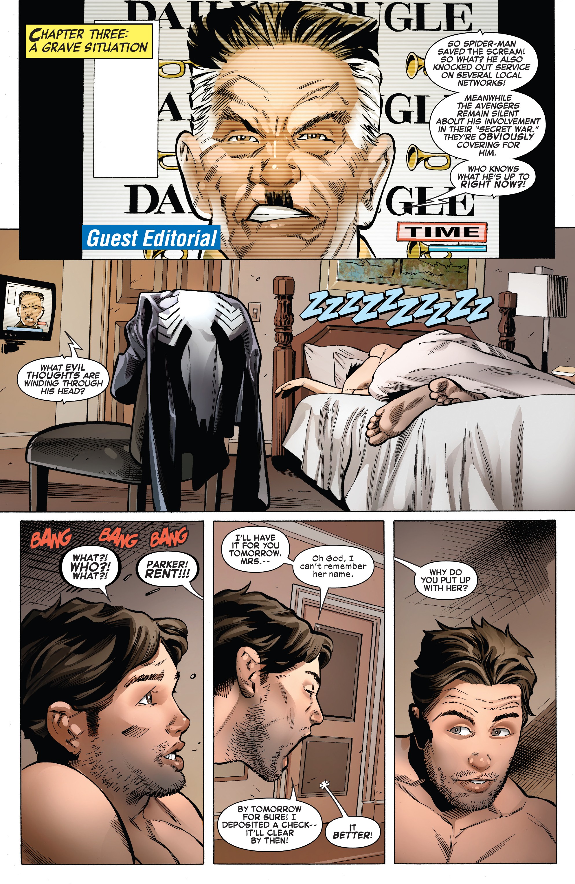 Read online Symbiote Spider-Man comic -  Issue #1 - 19