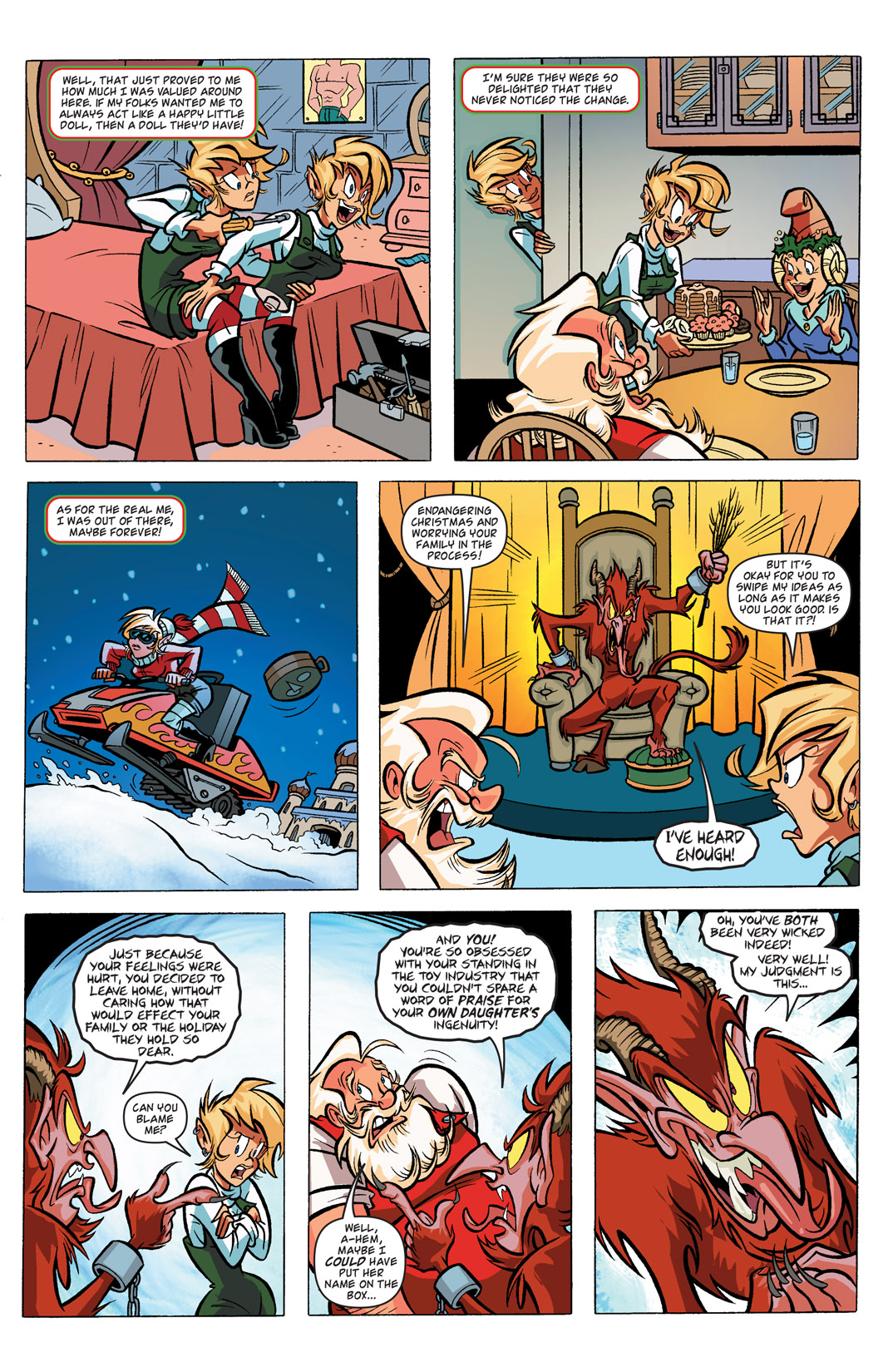 Read online Jingle Belle: Gift-Wrapped comic -  Issue # Full - 18