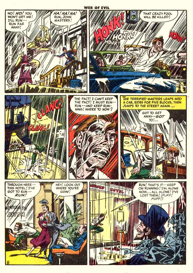 Read online Web of Evil comic -  Issue #9 - 10
