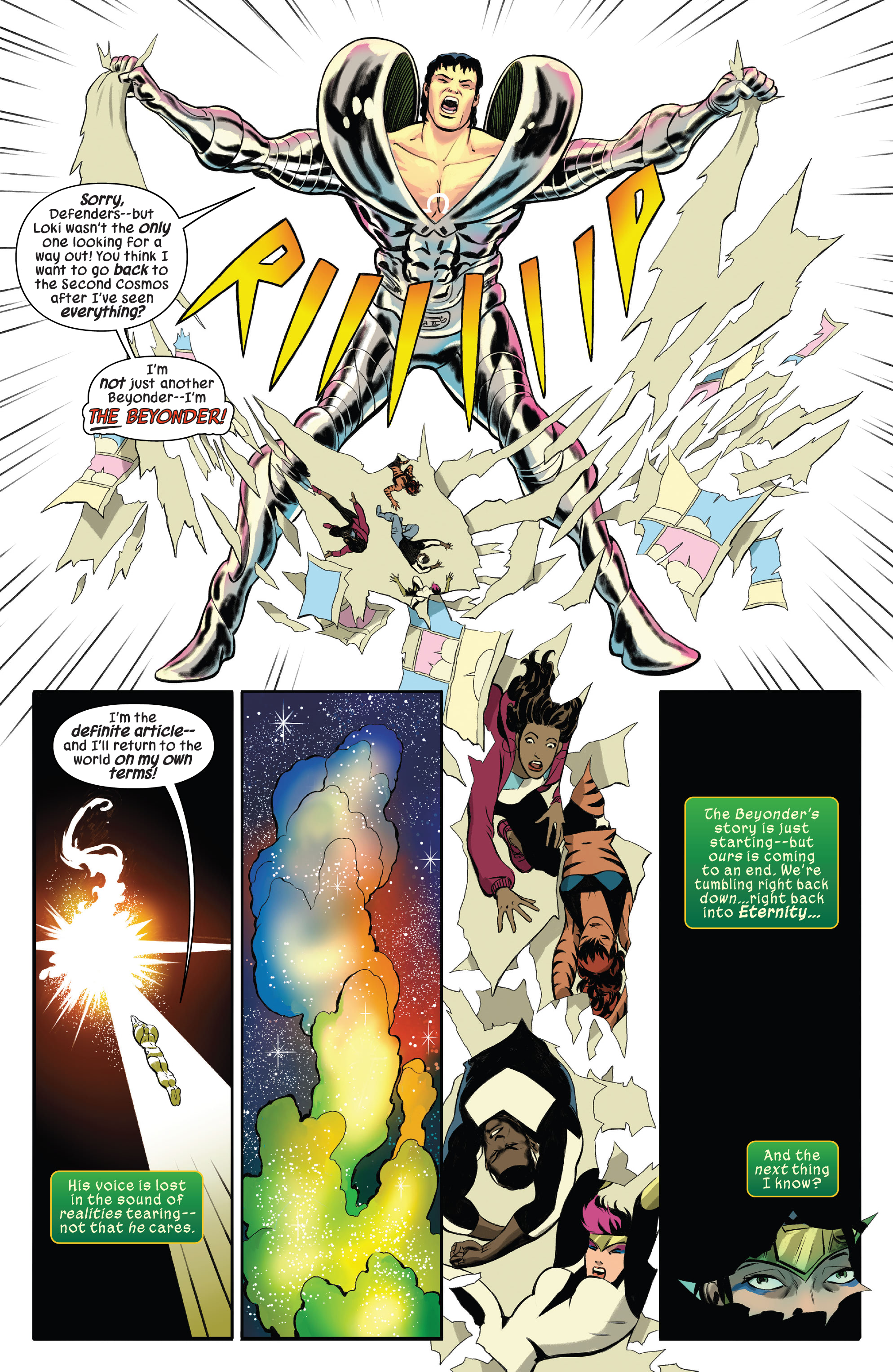 Read online Defenders: Beyond comic -  Issue #5 - 17