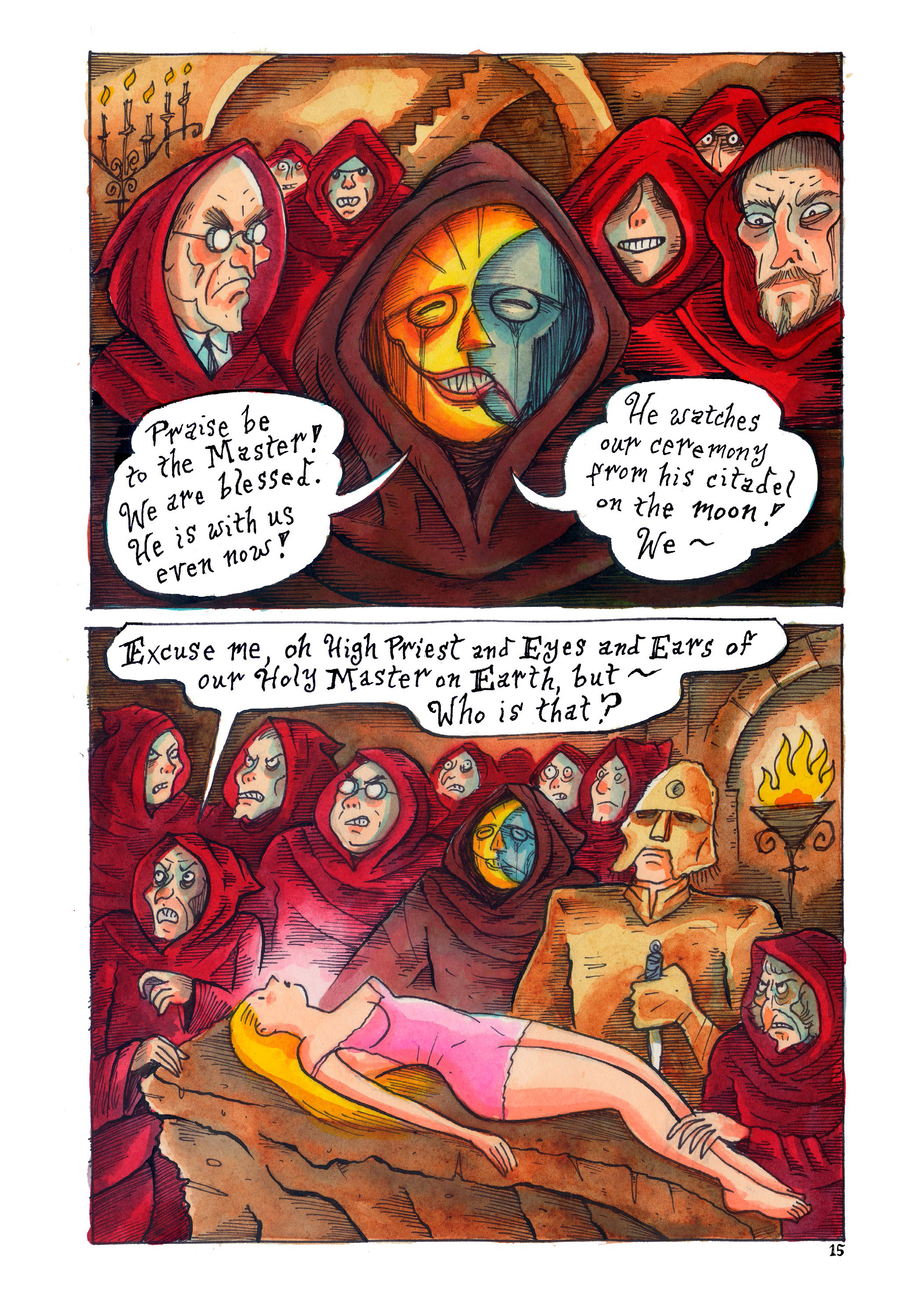 Read online Violenzia and Other Deadly Amusements comic -  Issue # TPB - 16