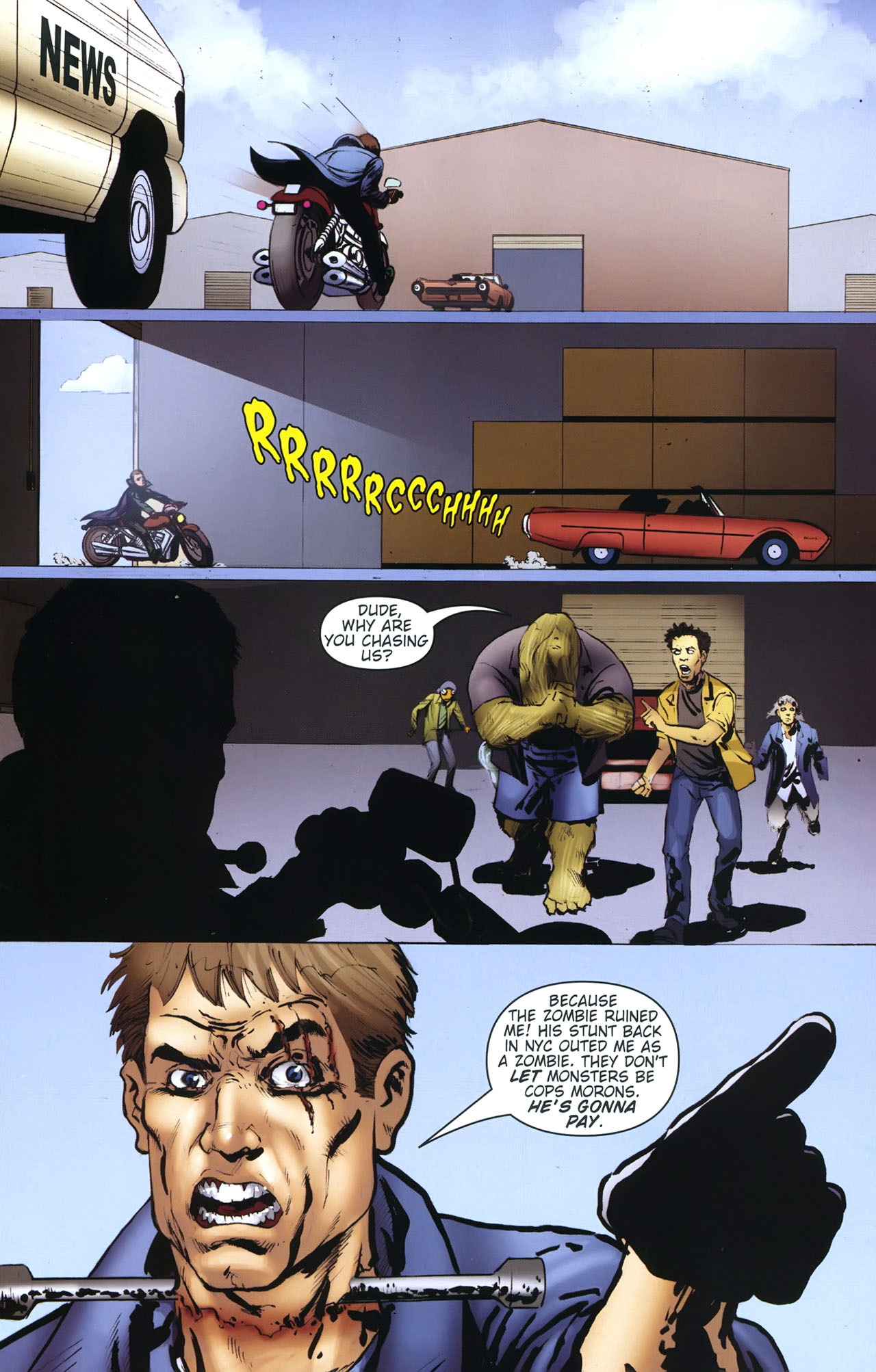 Read online Urban Monsters comic -  Issue #3 - 17