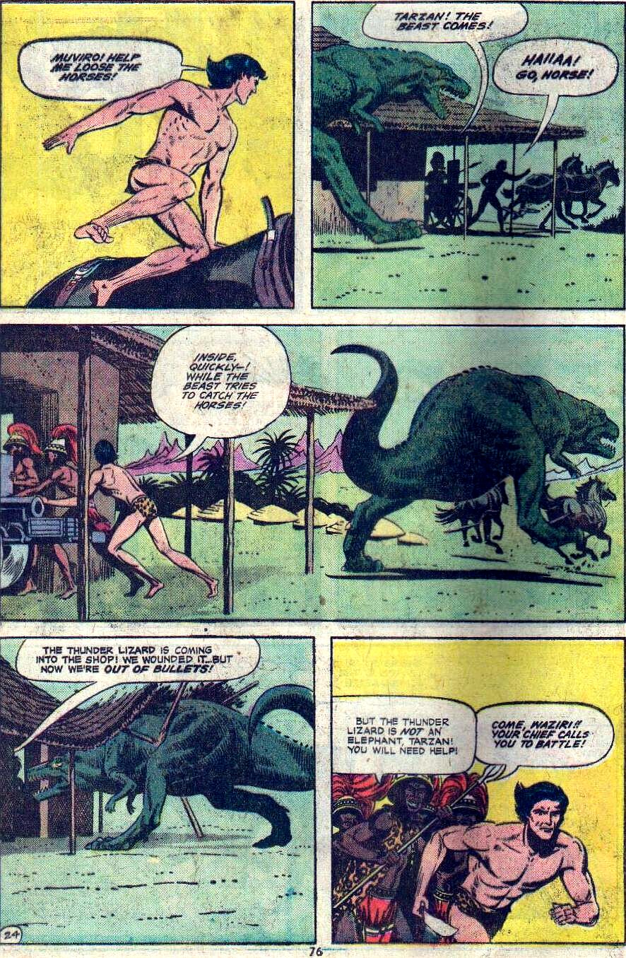 Read online Tarzan (1972) comic -  Issue #234 - 65