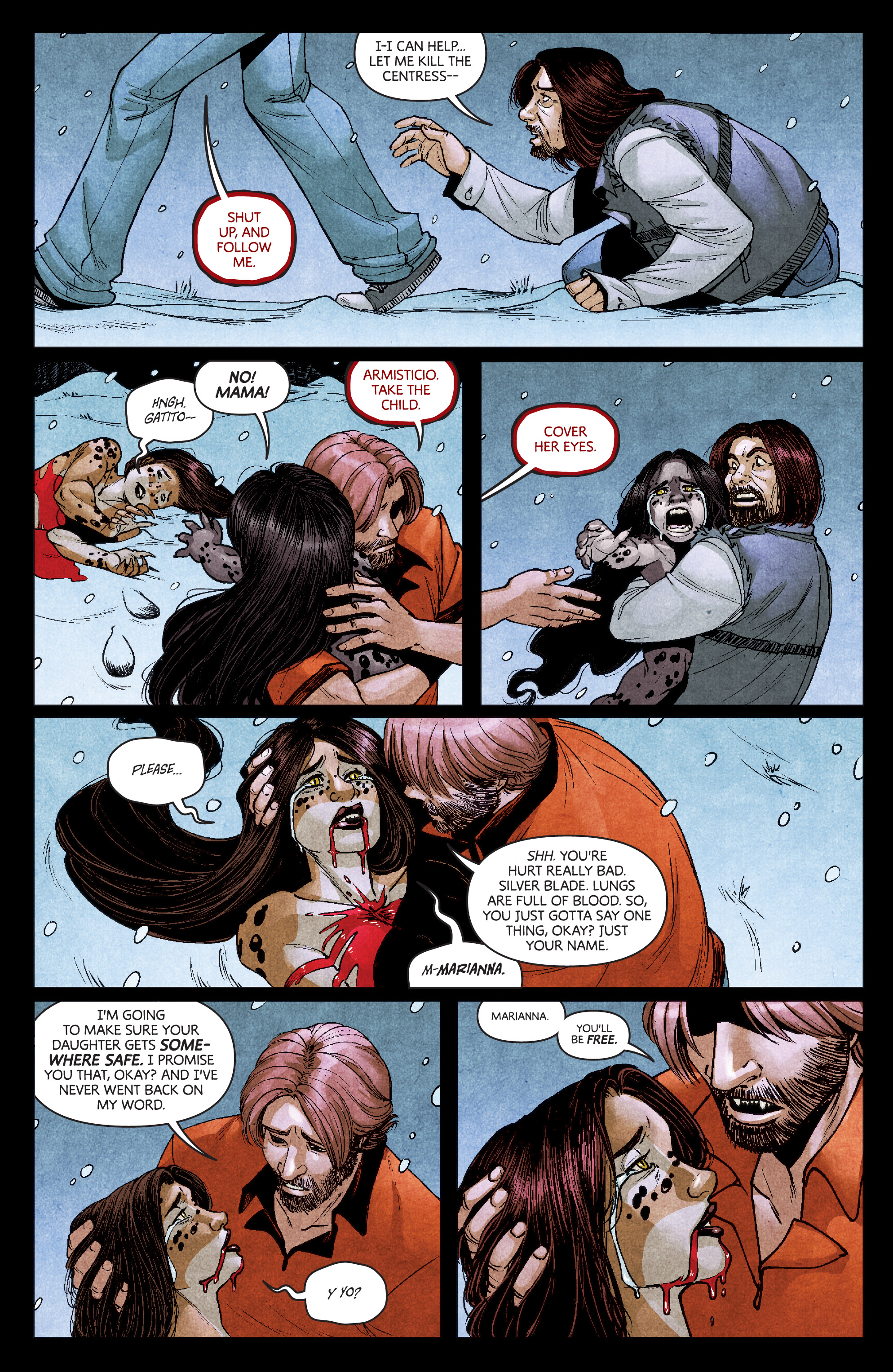 Read online Dark Red comic -  Issue #6 - 19