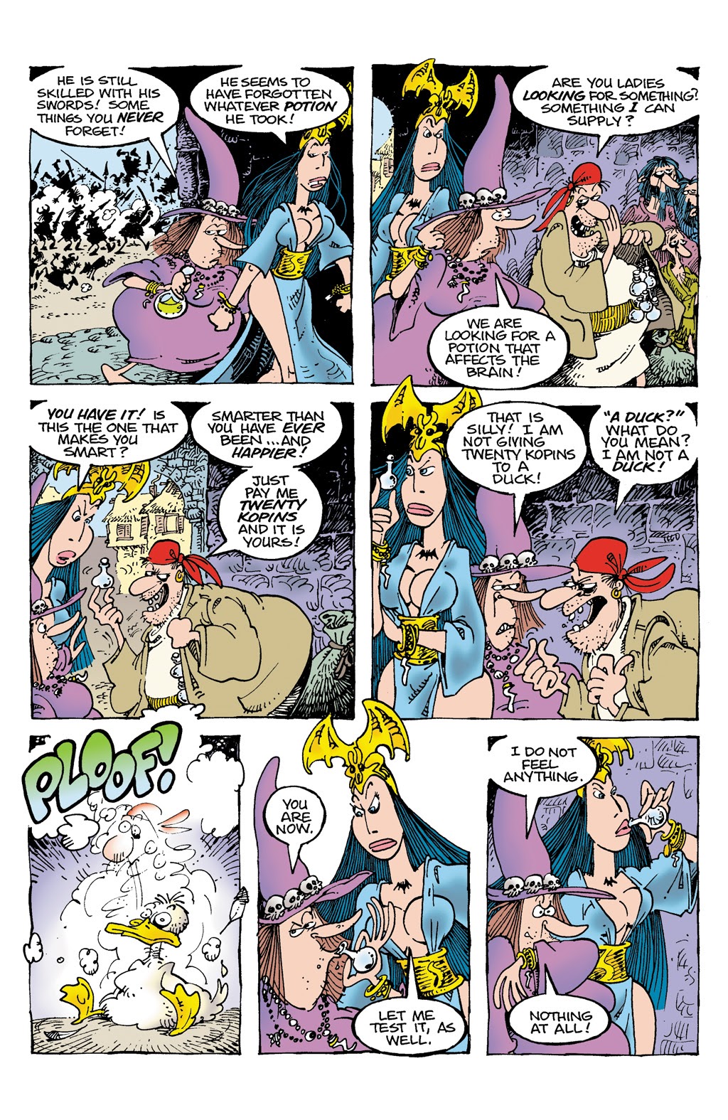 Read online Sergio Aragonés' Groo: The Most Intelligent Man In The World comic -  Issue # TPB - 51