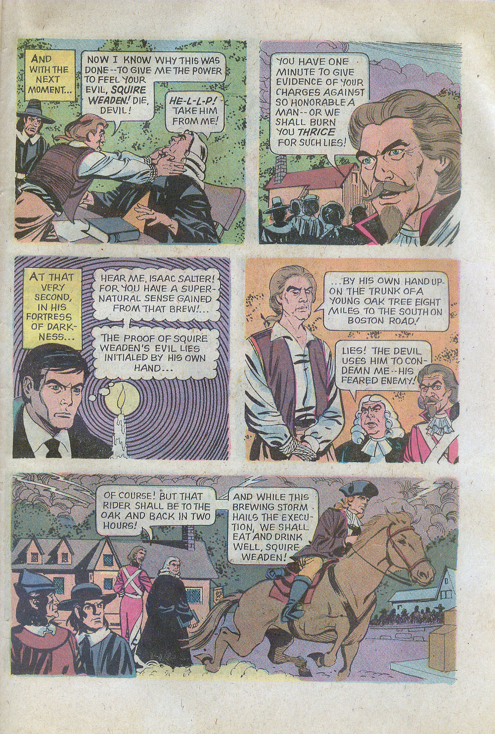 Read online Dark Shadows (1969) comic -  Issue #27 - 31