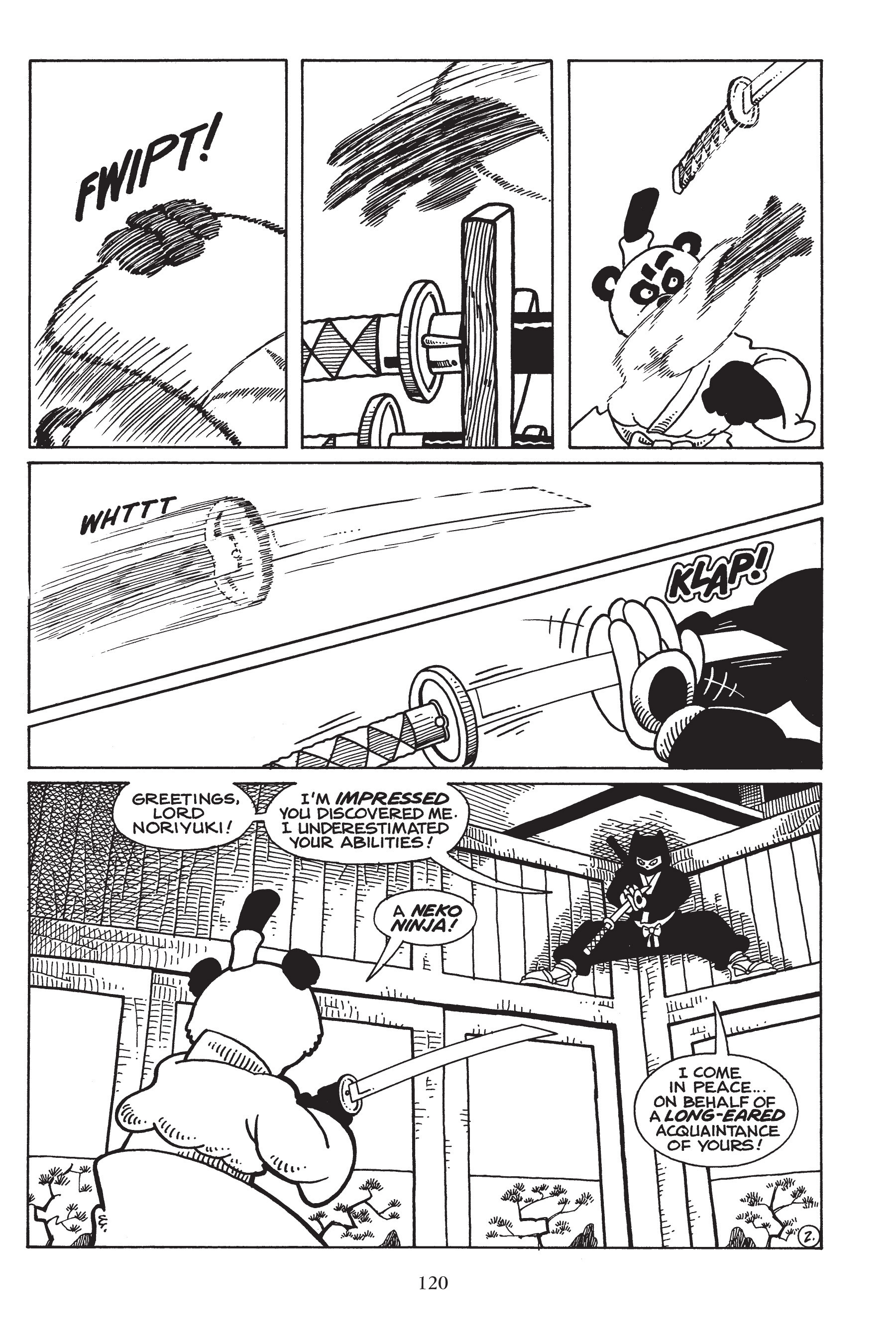 Read online Usagi Yojimbo (1987) comic -  Issue # _TPB 4 - 118