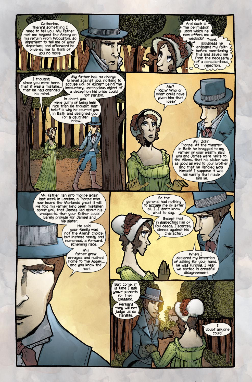 Read online Northanger Abbey comic -  Issue #5 - 20