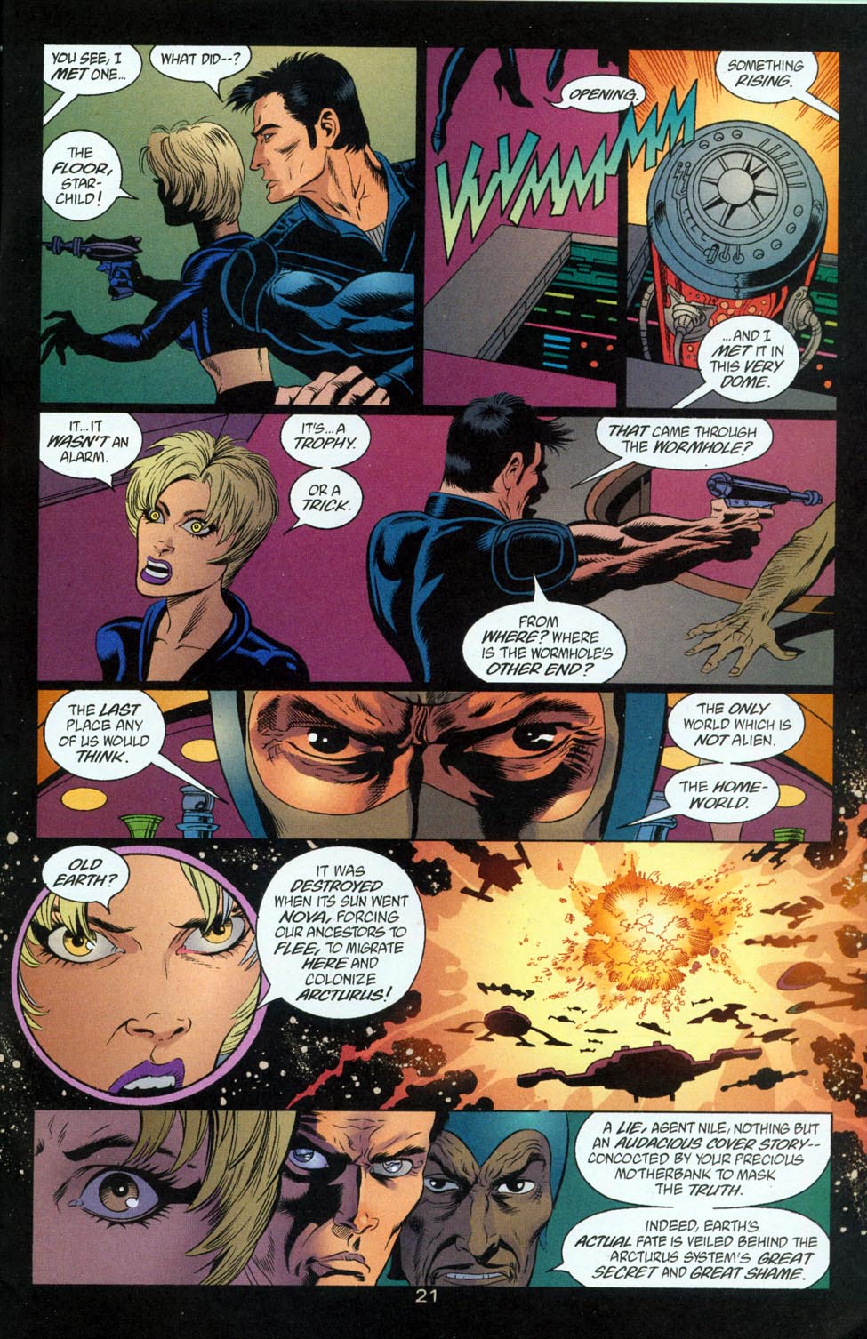 Read online Sci-Spy comic -  Issue #3 - 24