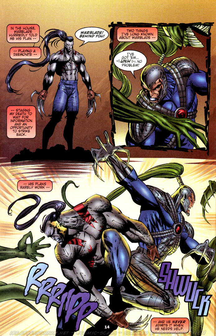 Read online Warblade: Endangered Species comic -  Issue #2 - 14