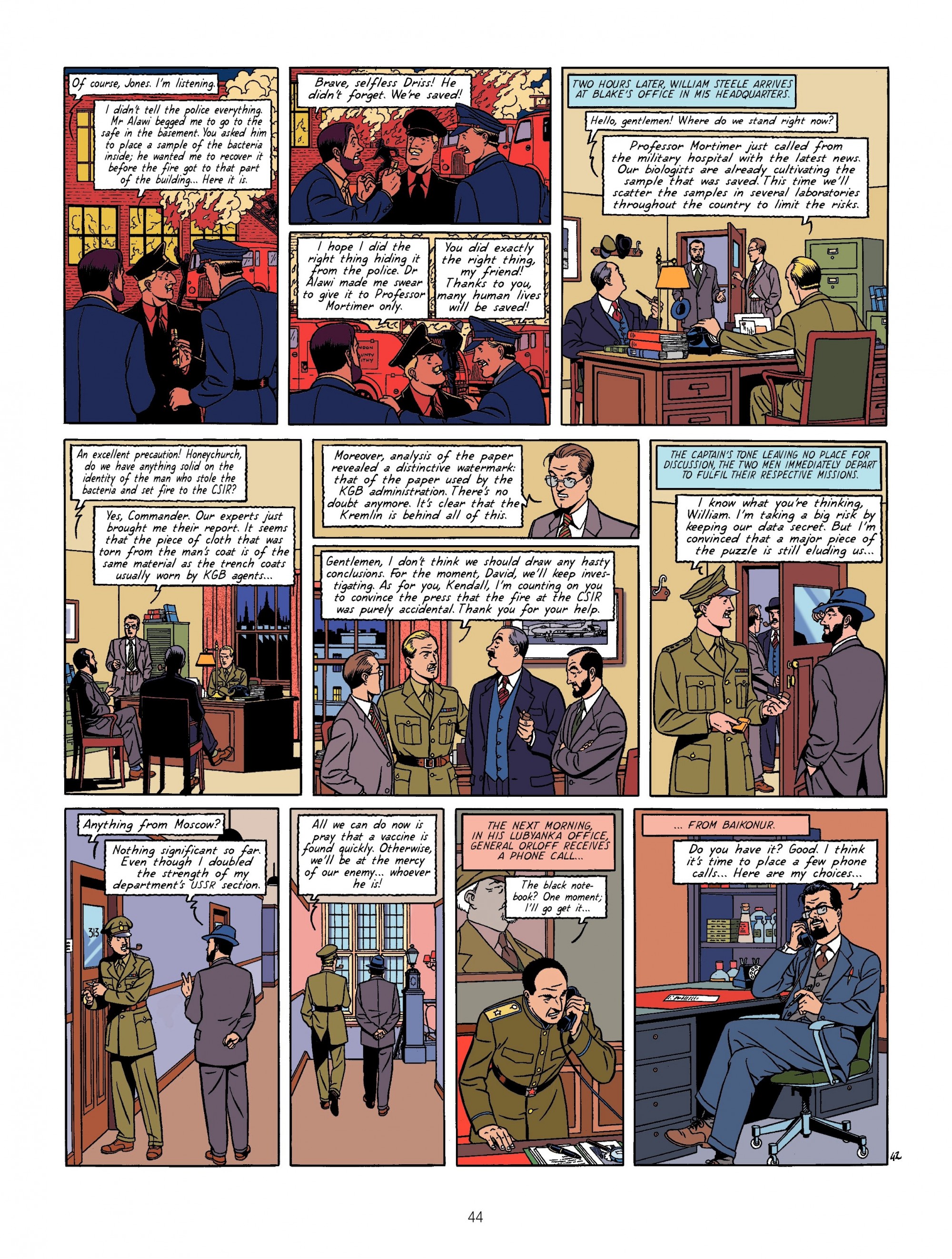 Read online Blake & Mortimer comic -  Issue #8 - 44