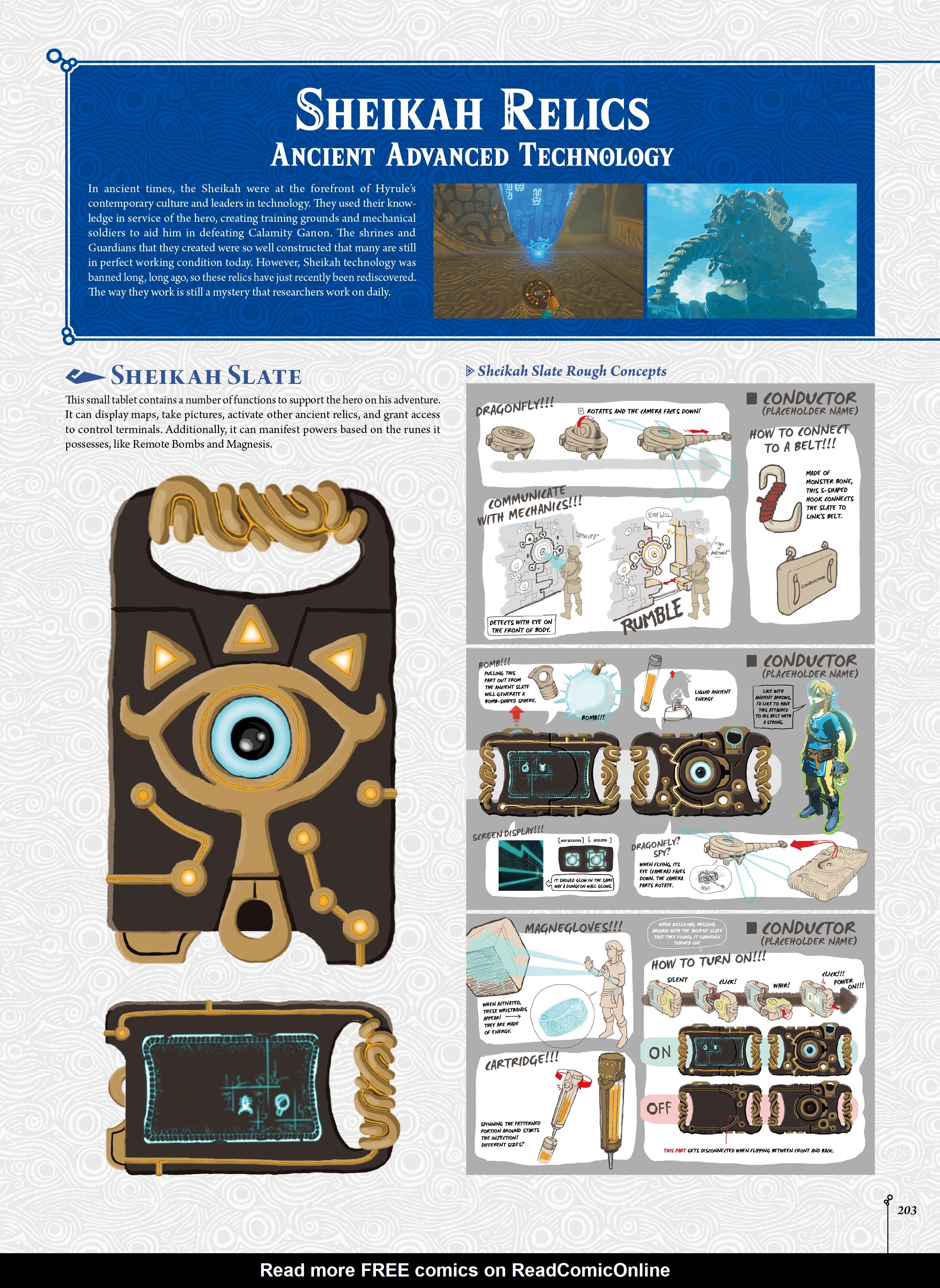 Read online The Legend of Zelda: Breath of the Wild–Creating A Champion comic -  Issue # TPB (Part 2) - 74