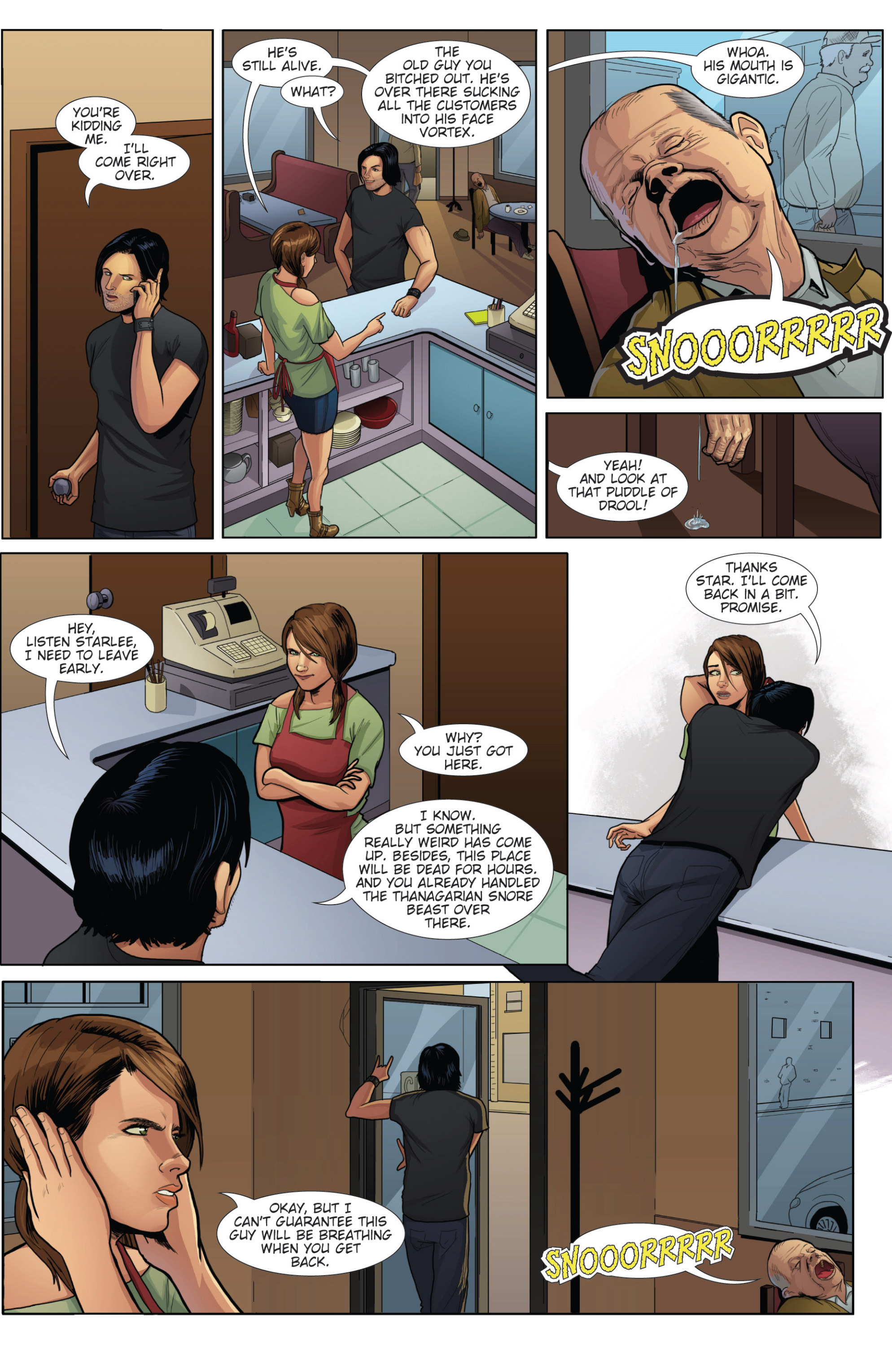 Read online Voracious comic -  Issue #1 - 9