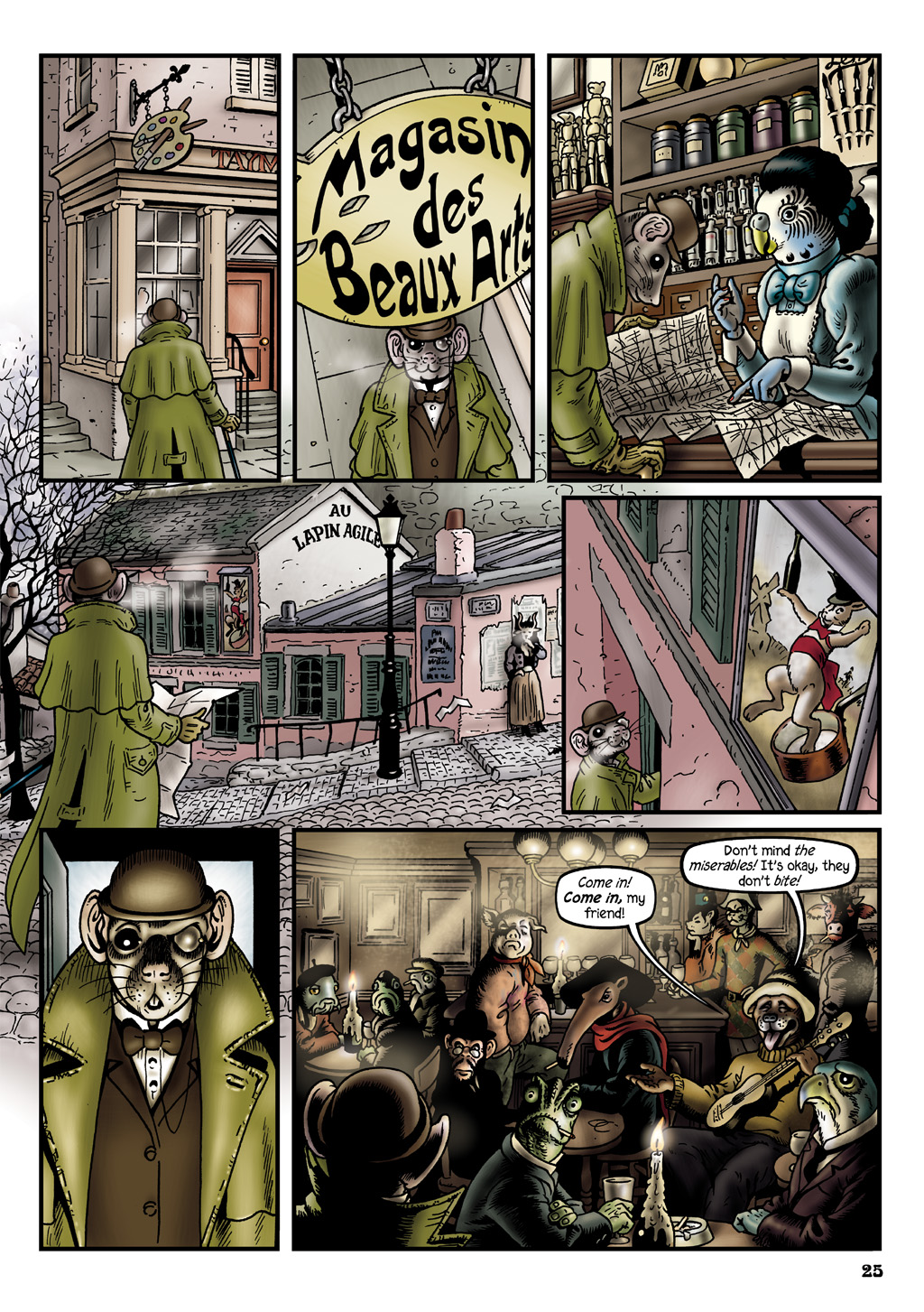 Read online Grandville Bête Noire comic -  Issue # TPB - 28