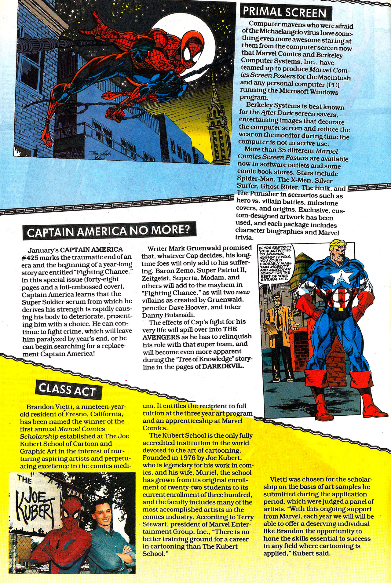 Read online Marvel Age comic -  Issue #133 - 4