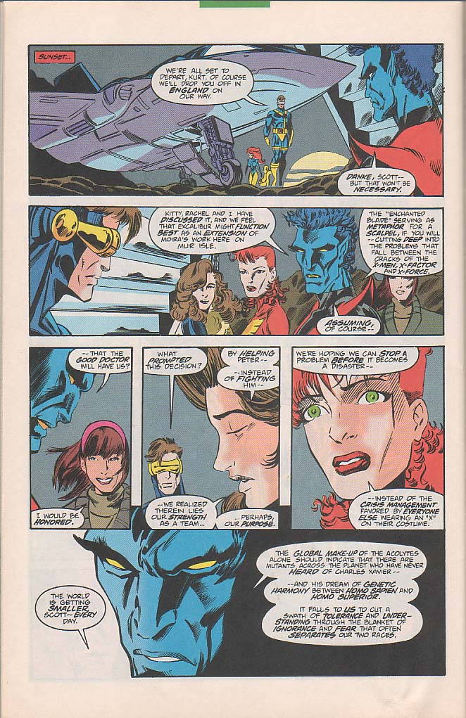 Read online Excalibur (1988) comic -  Issue #71 - 36