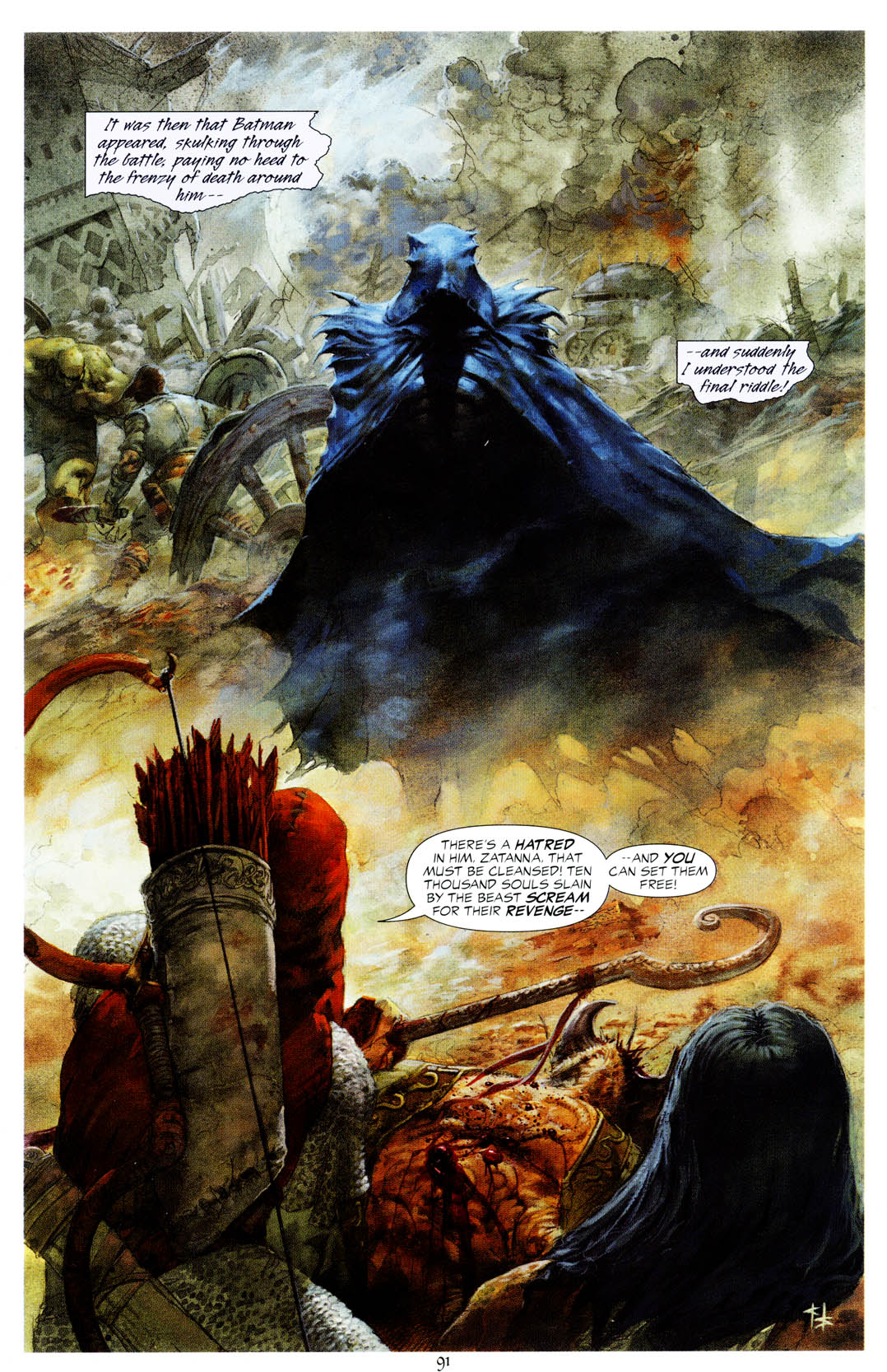 Read online JLA: Riddle of the Beast comic -  Issue # Full - 92