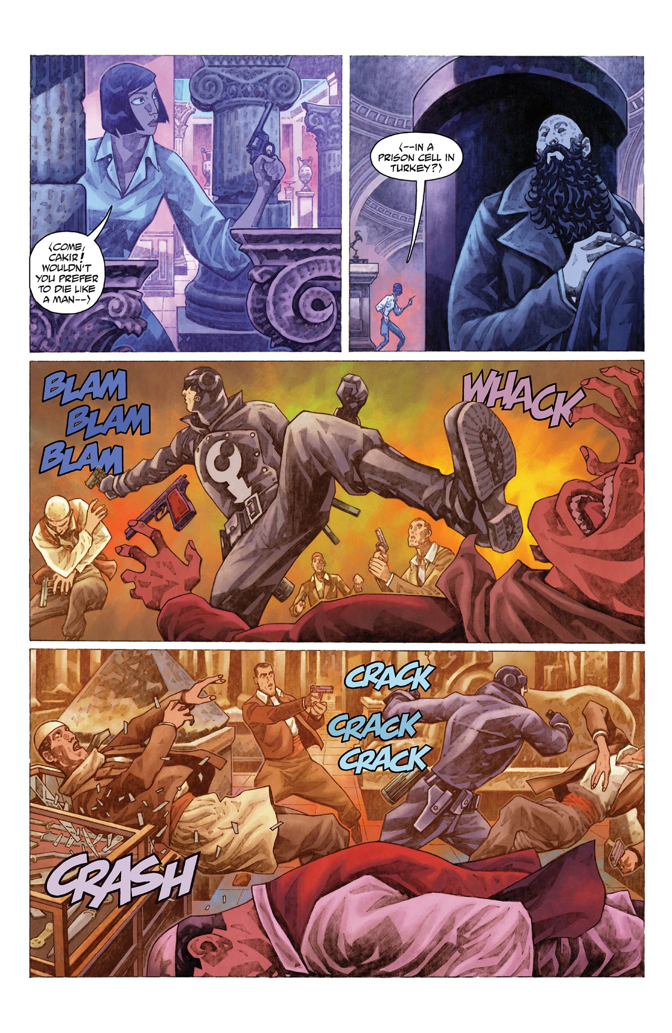 Read online Lobster Johnson: The Glass Mantis comic -  Issue # Full - 19