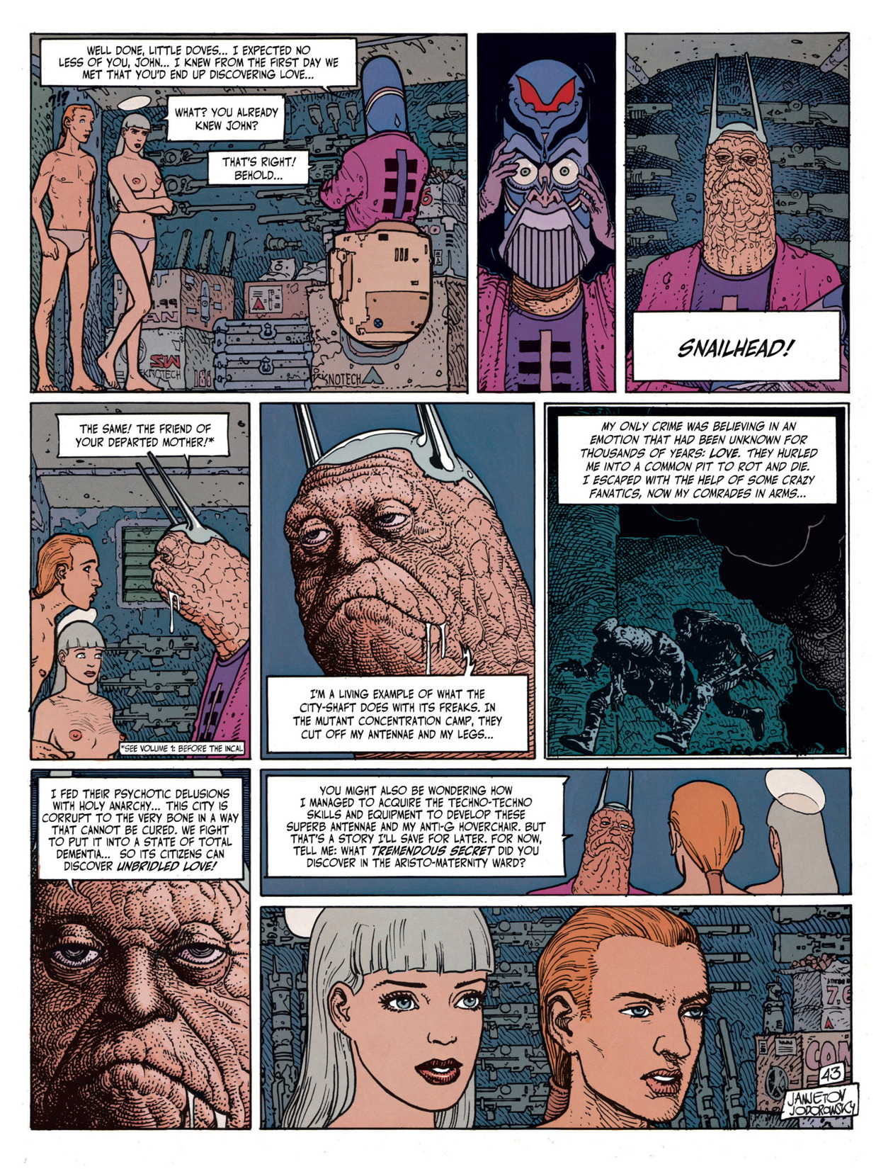 Read online Before the Incal comic -  Issue #4 - 46