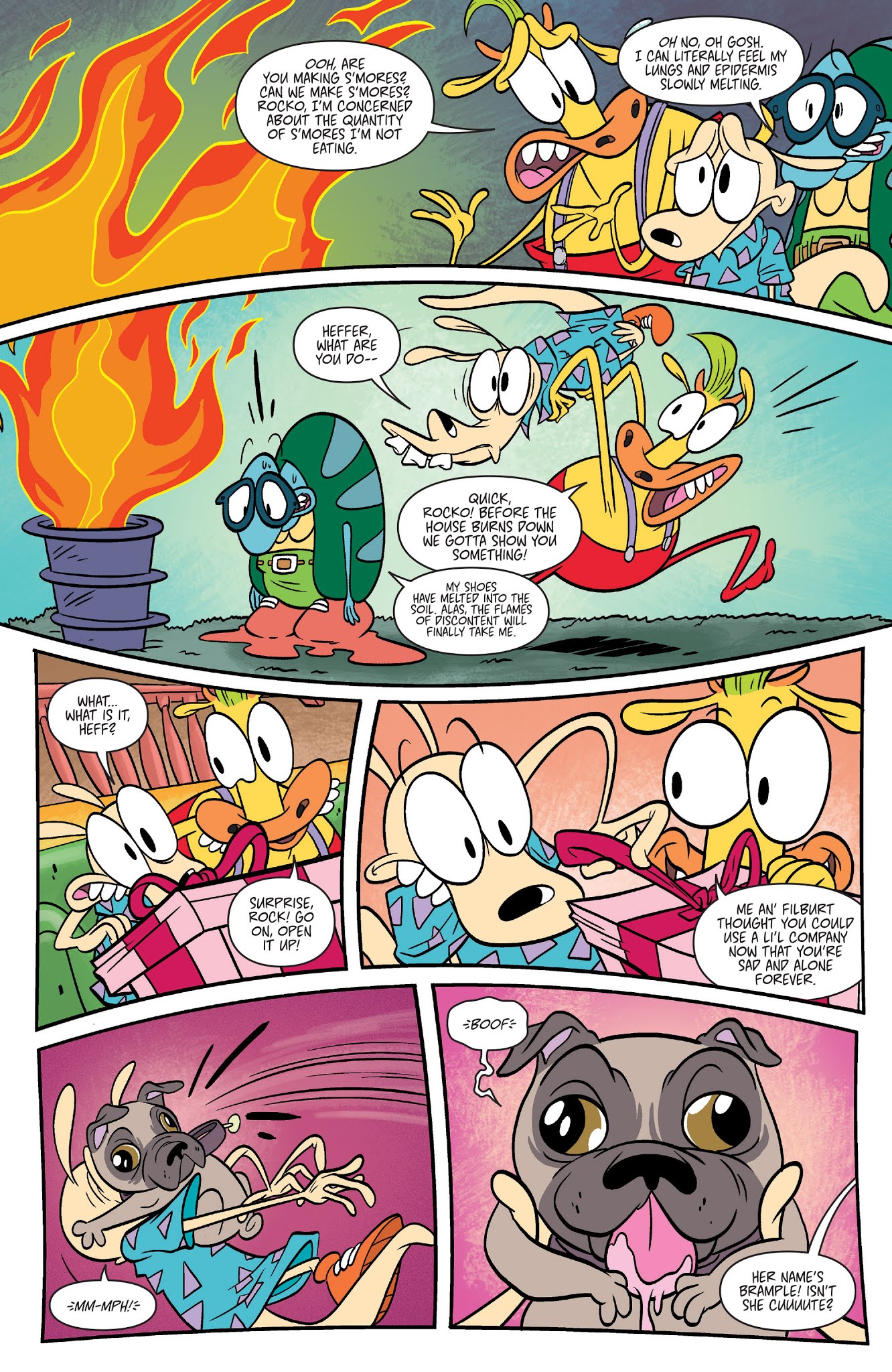 Read online Rocko's Modern Life (2017) comic -  Issue #6 - 9