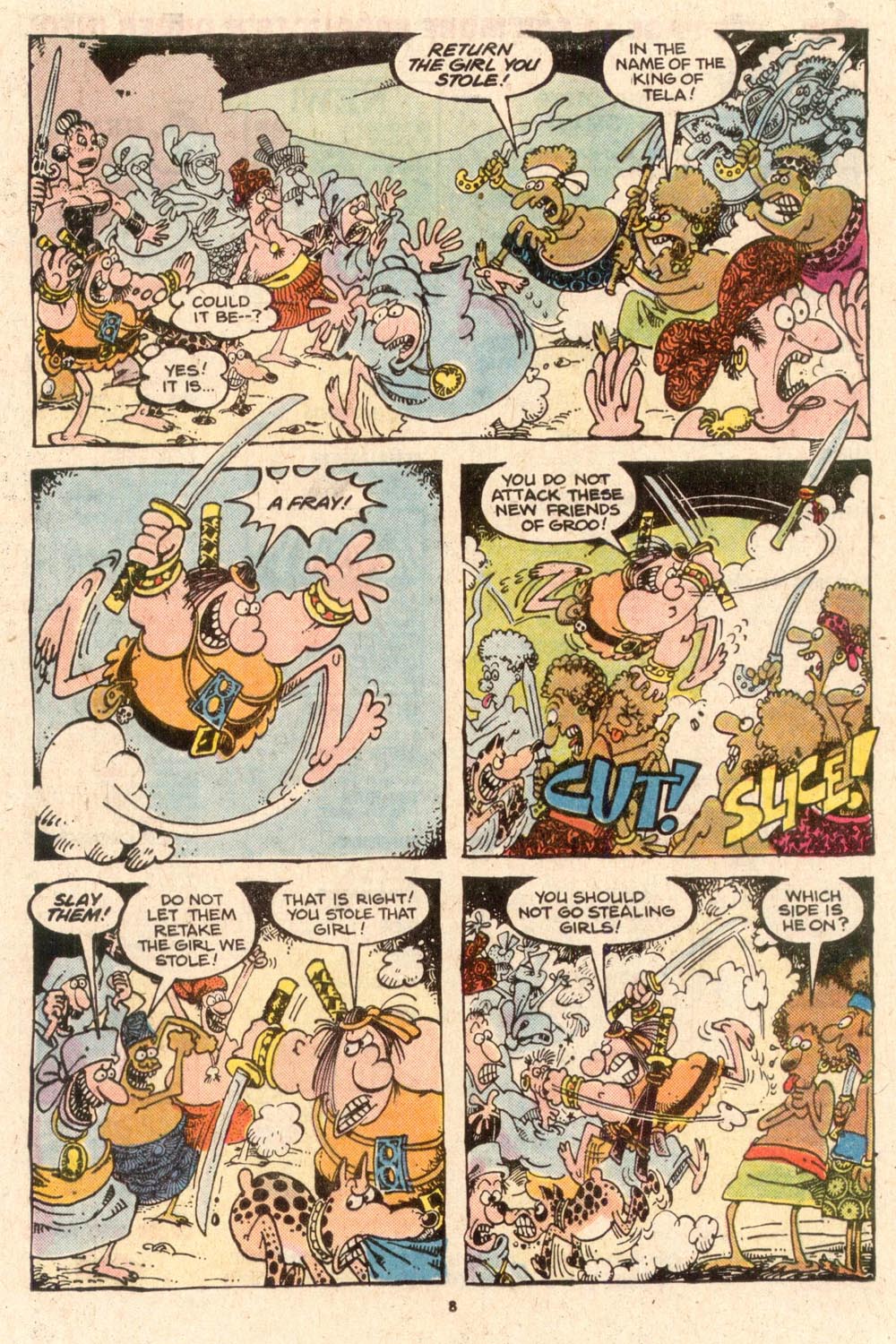 Read online Sergio Aragonés Groo the Wanderer comic -  Issue #52 - 8