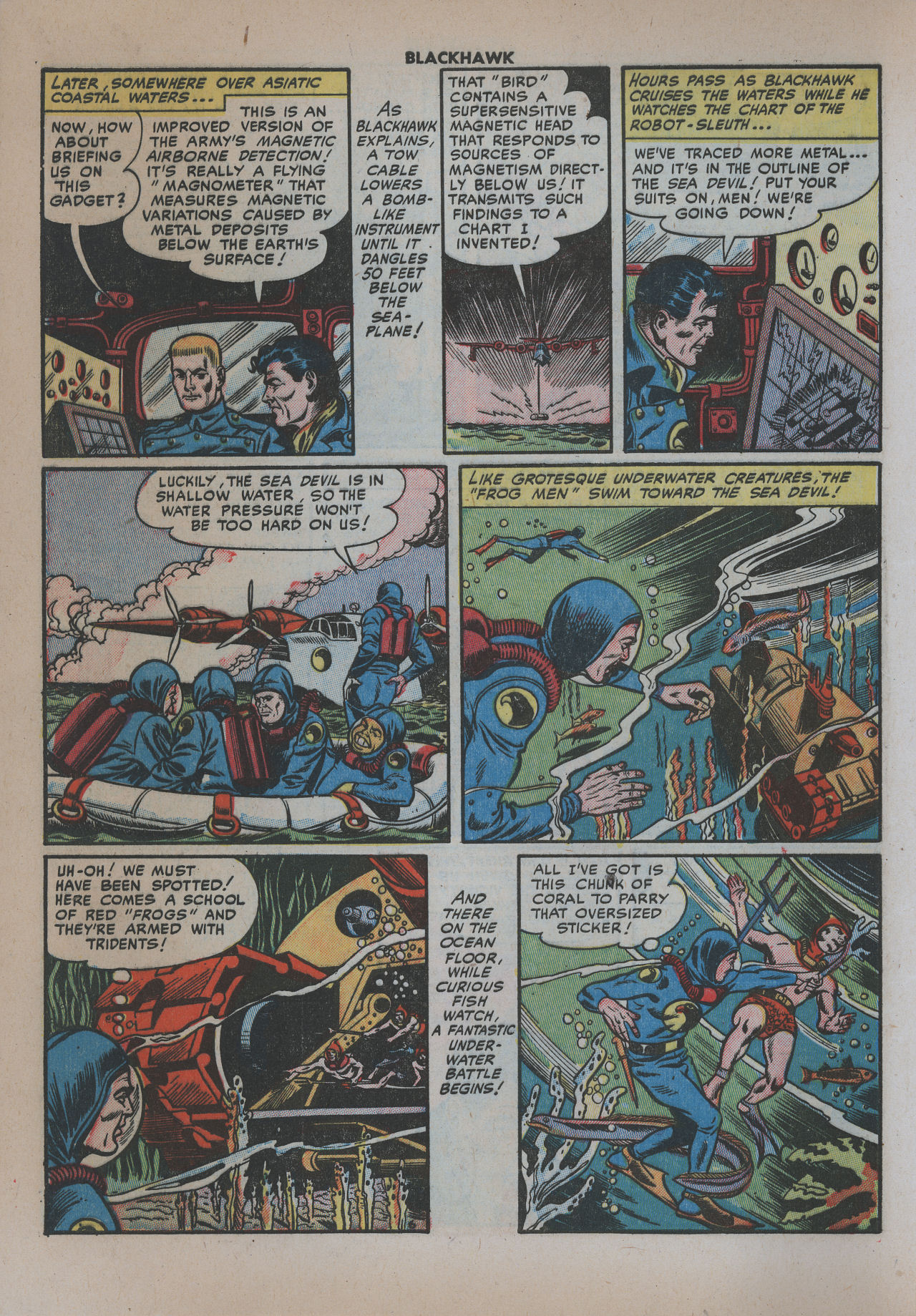 Read online Blackhawk (1957) comic -  Issue #59 - 8