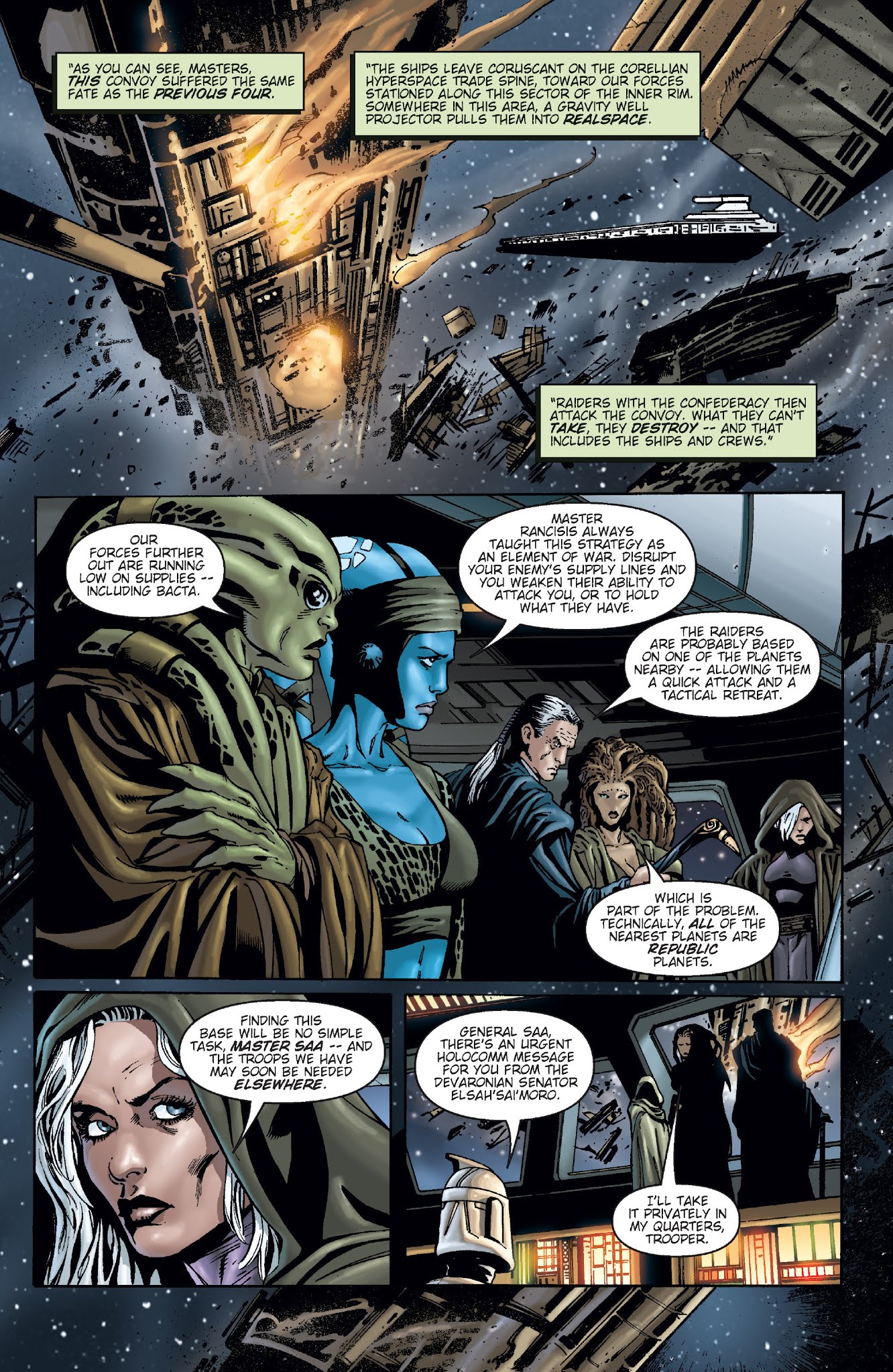 Read online Star Wars: Jedi comic -  Issue # Issue Aayla Secura - 5