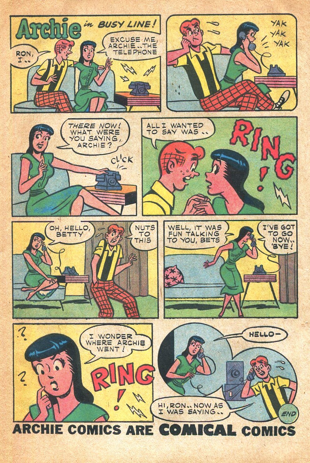 Read online Archie's Joke Book Magazine comic -  Issue #32 - 4