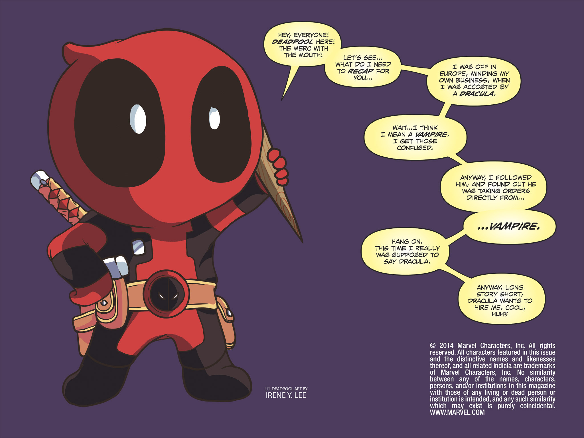 Read online Deadpool: The Gauntlet Infinite Comic comic -  Issue #2 - 2