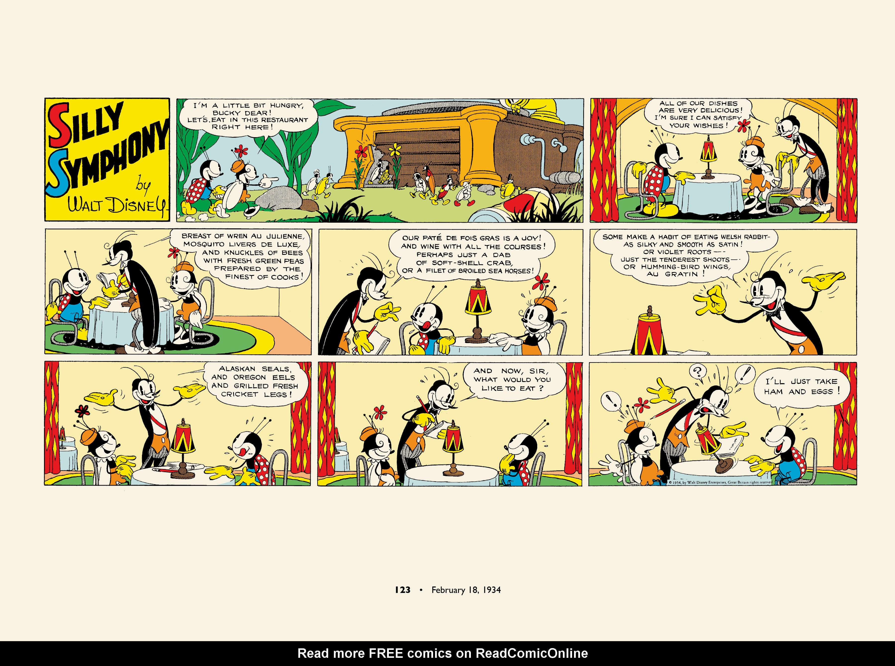 Read online Walt Disney's Silly Symphonies 1932-1935: Starring Bucky Bug and Donald Duck comic -  Issue # TPB (Part 2) - 23