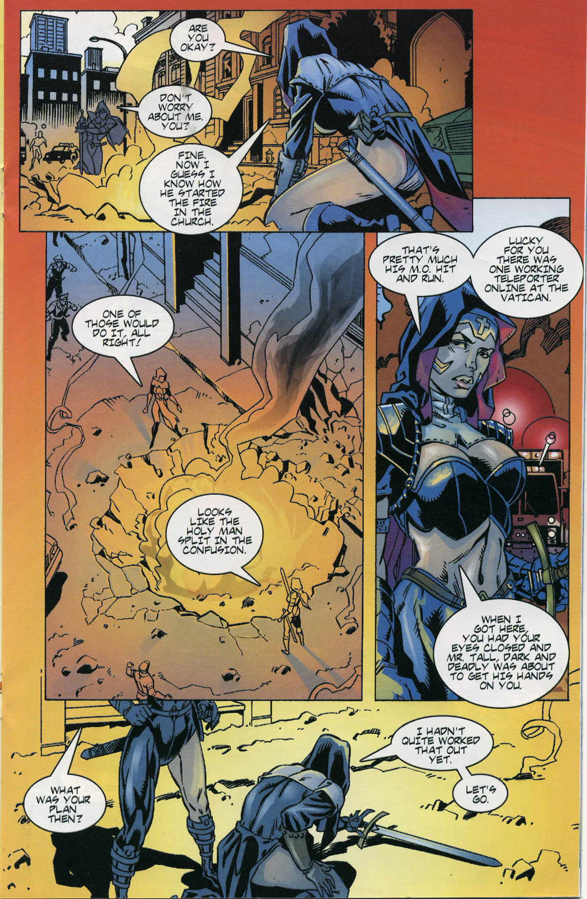 Read online Warrior Nun Areala comic -  Issue #5 - 13
