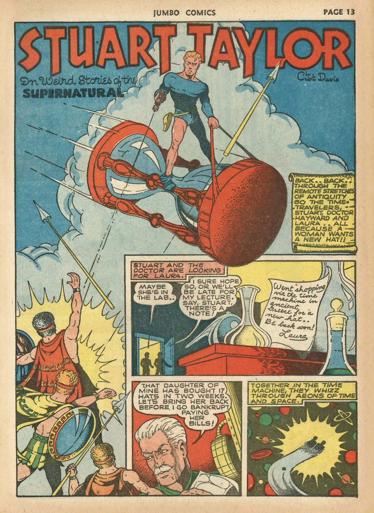 Read online Jumbo Comics comic -  Issue #31 - 15