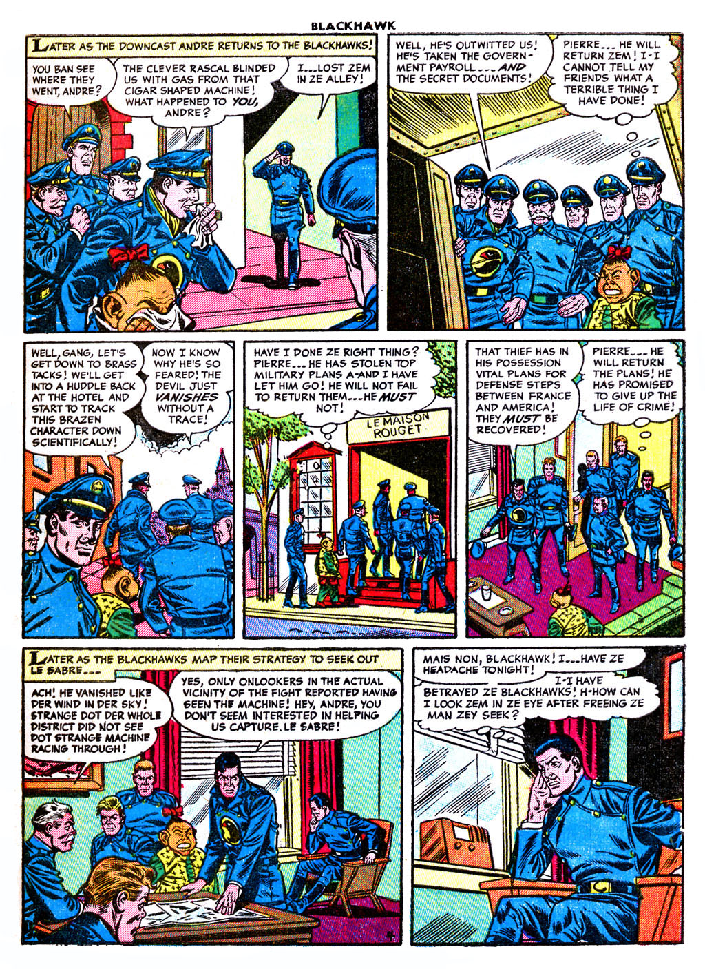 Read online Blackhawk (1957) comic -  Issue #87 - 29
