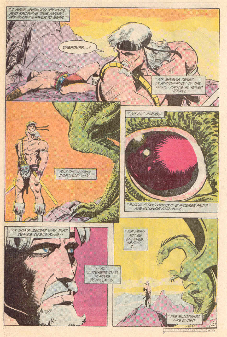 Read online Warlord (1976) comic -  Issue #128 - 20