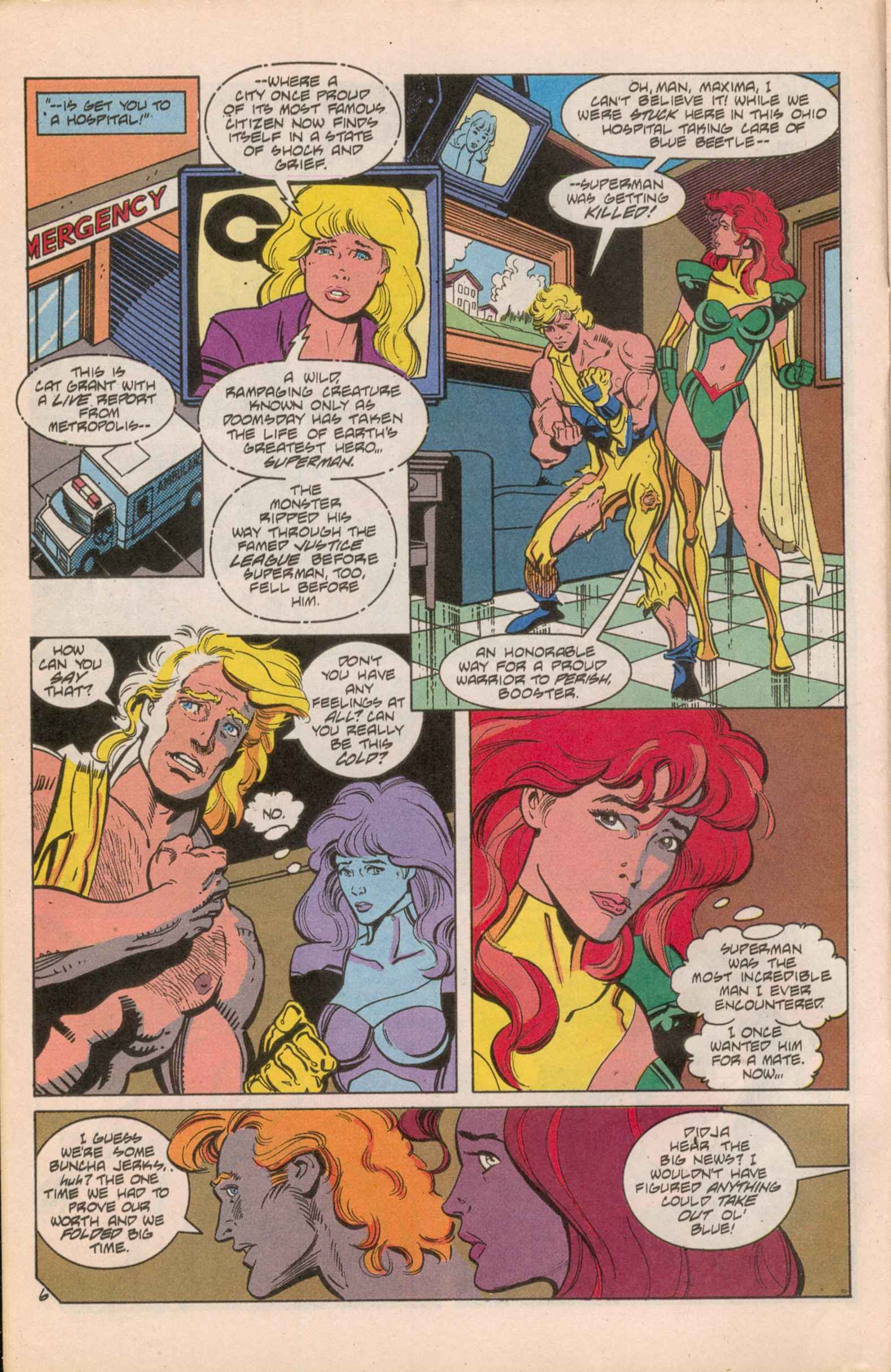 Read online Justice League America comic -  Issue #70 - 8