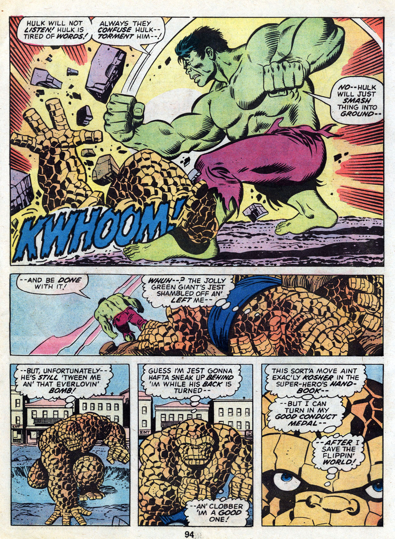Read online Marvel Treasury Edition comic -  Issue #5 - 92