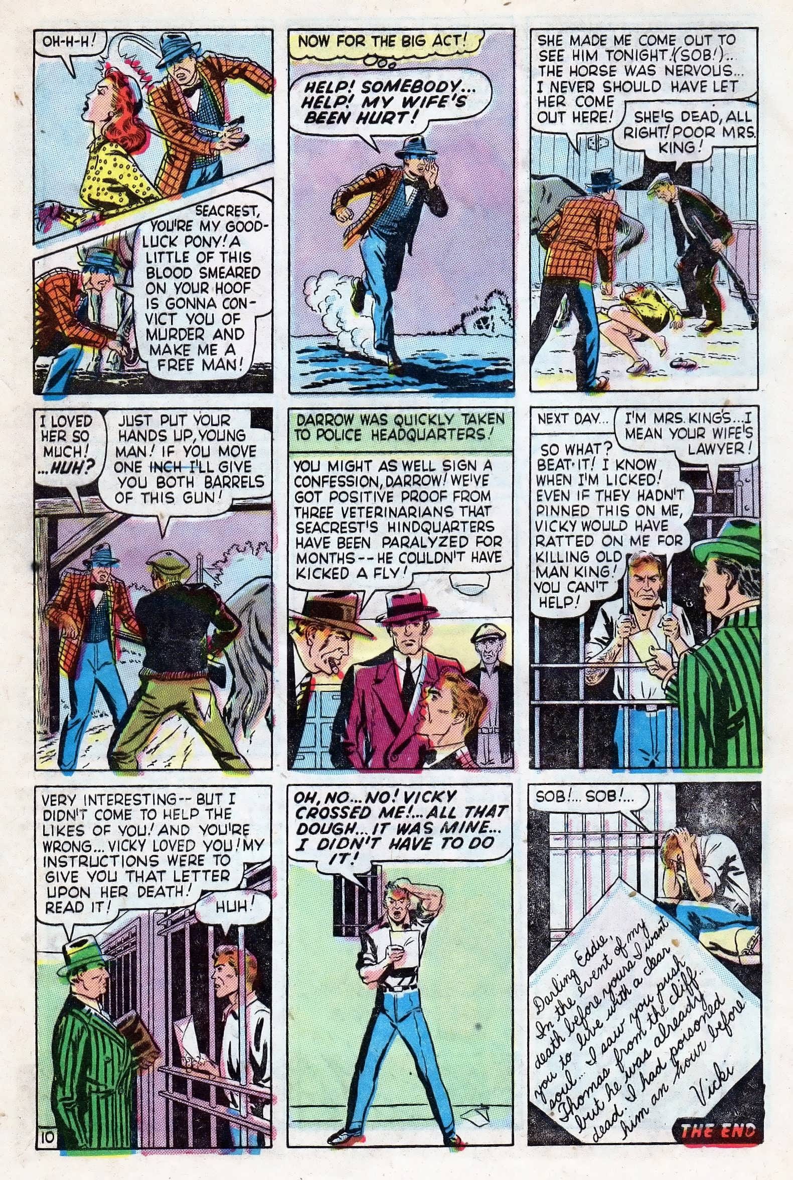 Read online Crime Cases Comics (1950) comic -  Issue #24 - 20
