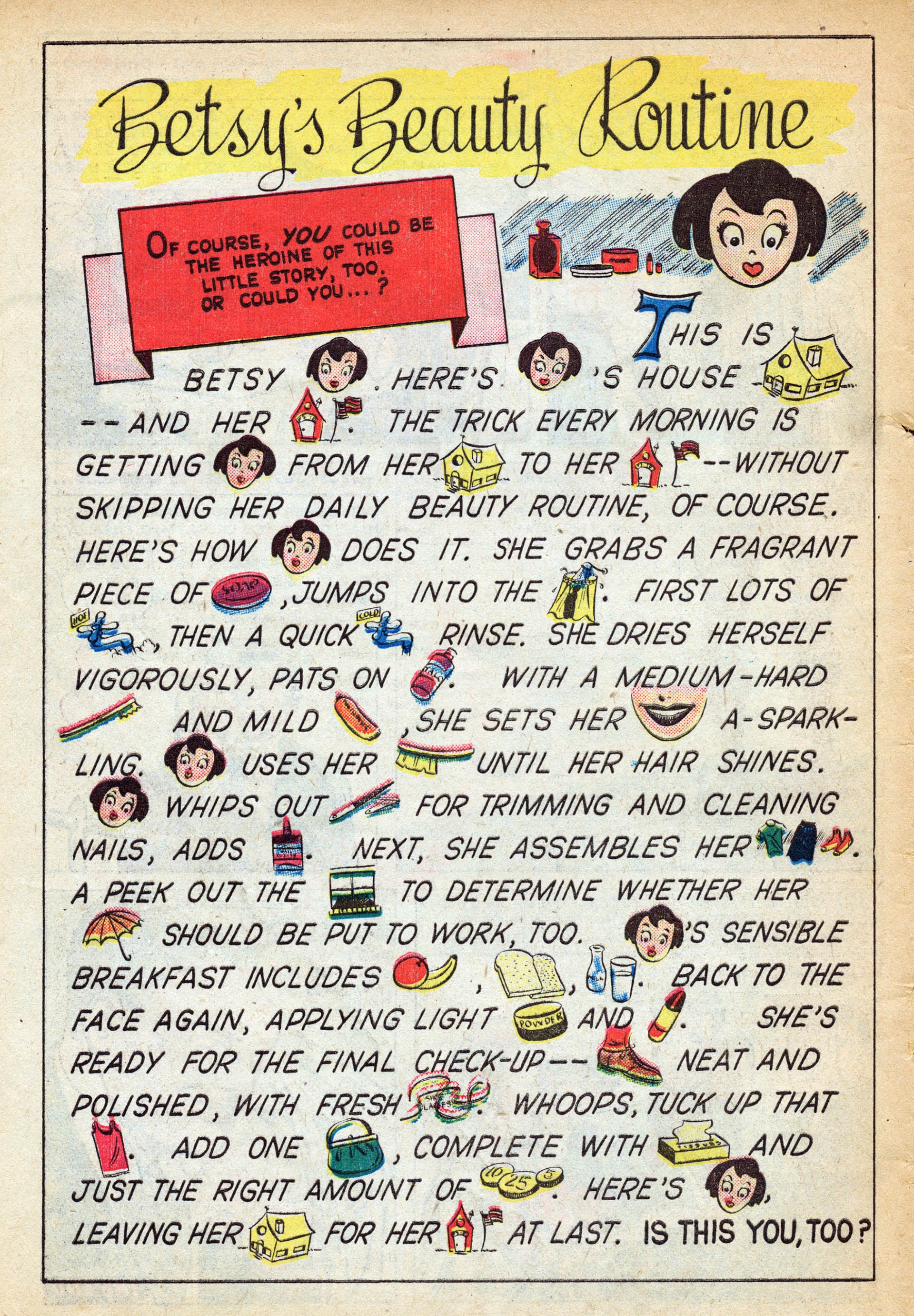Read online Junior Miss (1947) comic -  Issue #37 - 45