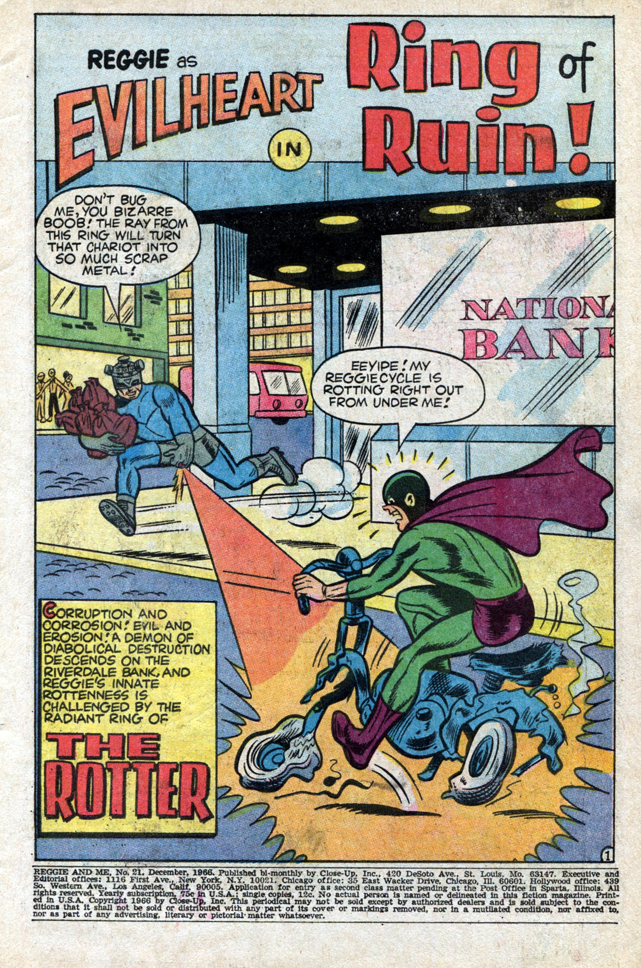 Read online Reggie and Me (1966) comic -  Issue #21 - 3