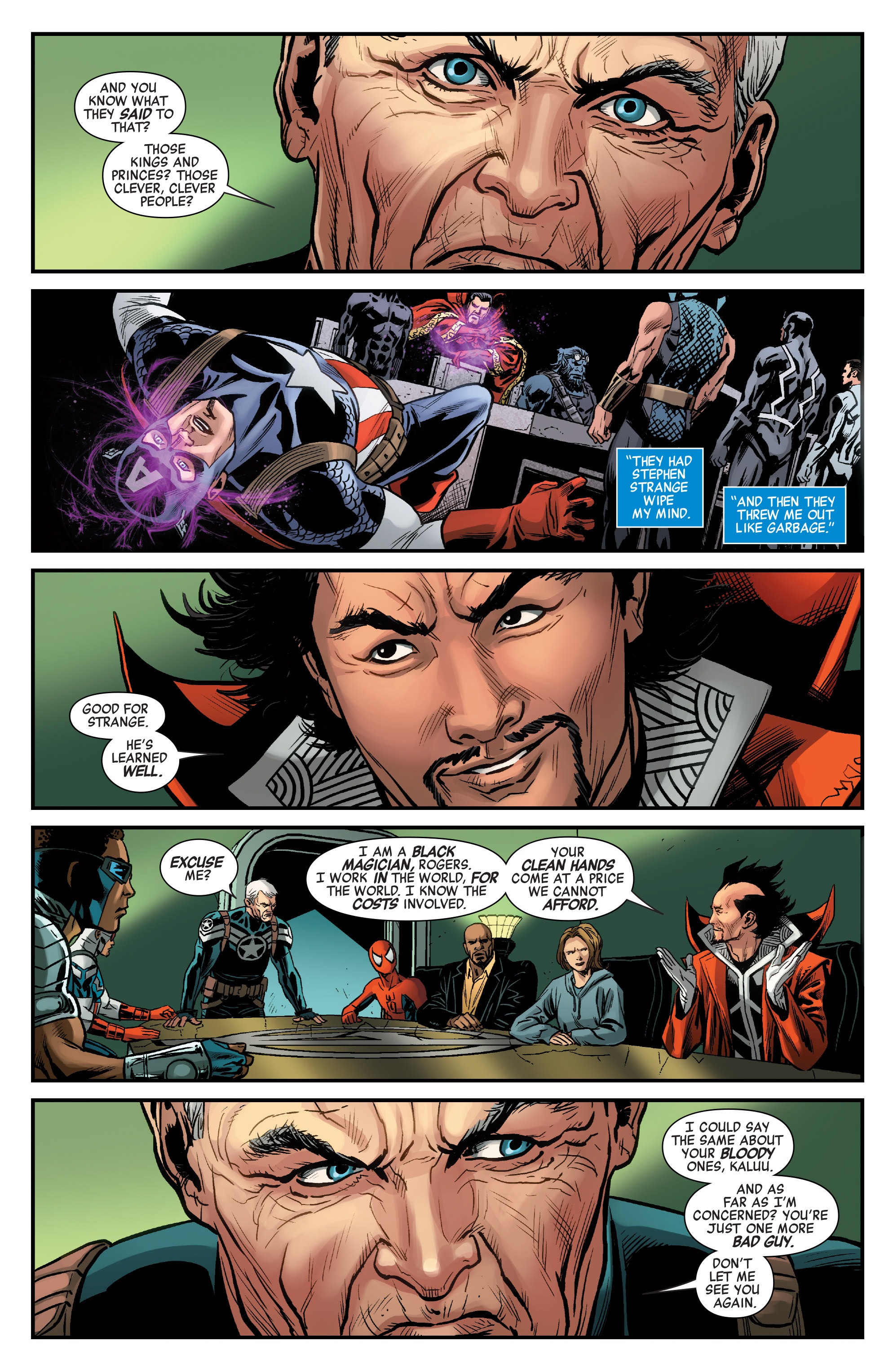 Read online Captain America and the Mighty Avengers comic -  Issue #8 - 8